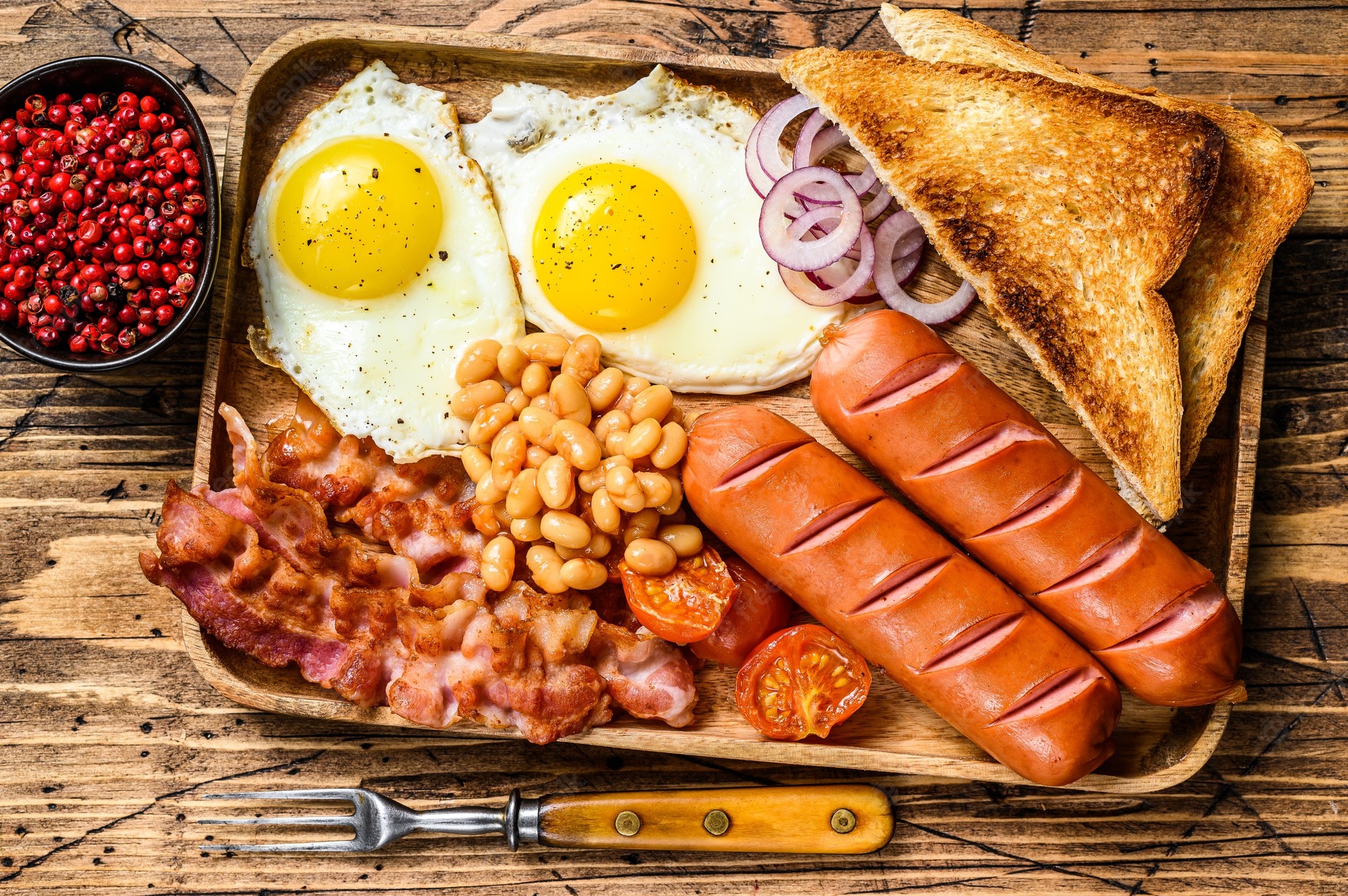 Full english breakfast Image. Free Vectors, & PSD
