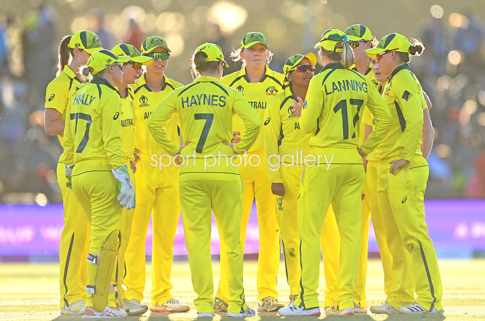 Australia Team Huddle Women's Cricket World Cup Final 2022 Image