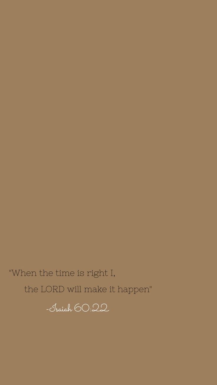 Isaiah 60:22. Isaiah 60 Inspirational quotes, iPhone wallpaper pattern
