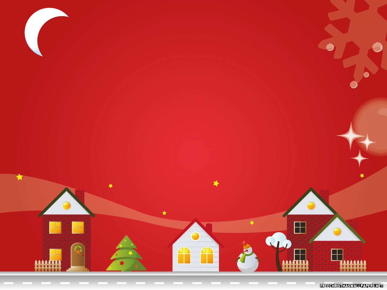 Beautiful Christmas and Winter themed Wallpaper for your desktop