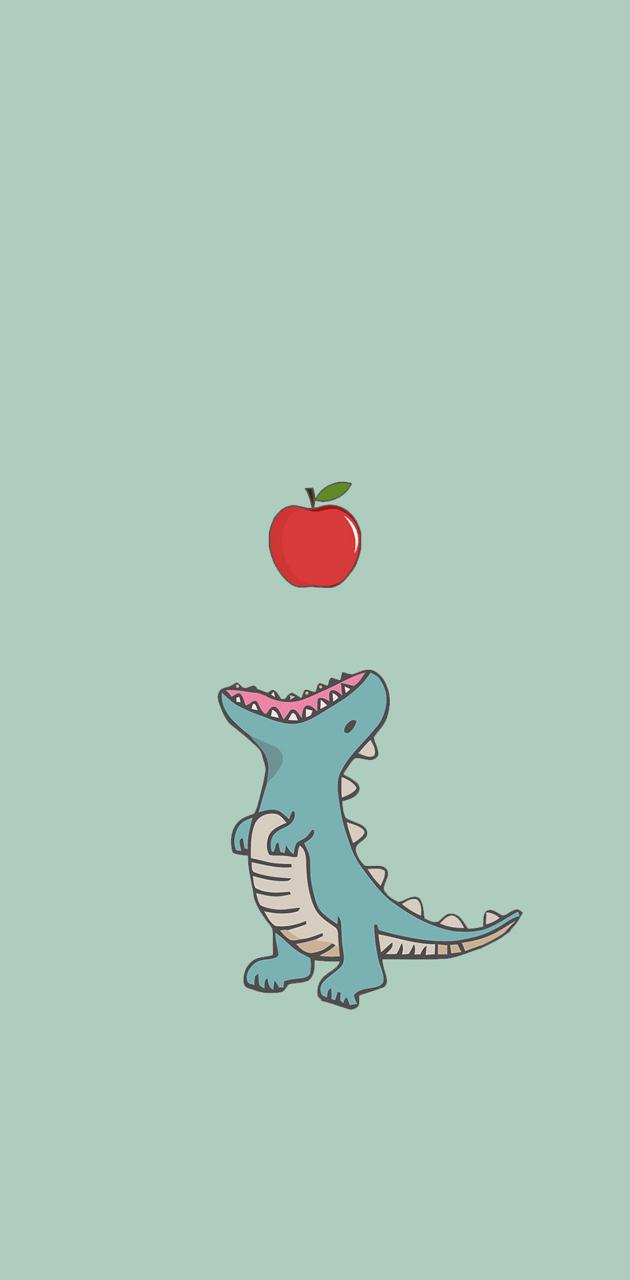 funny dino wallpaper