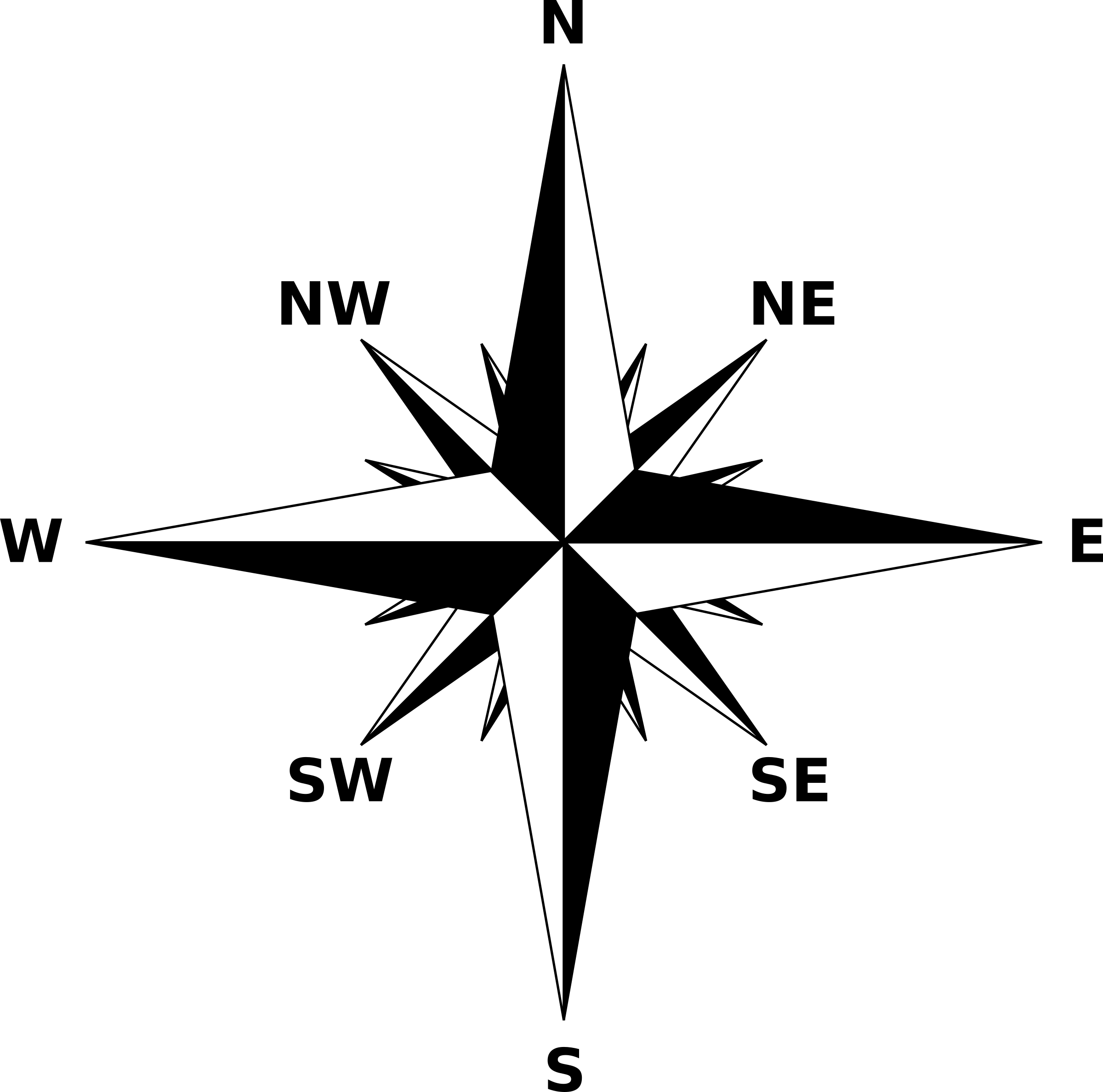 Free Download Compass Rose Image PNG Transparent Background, Free Download