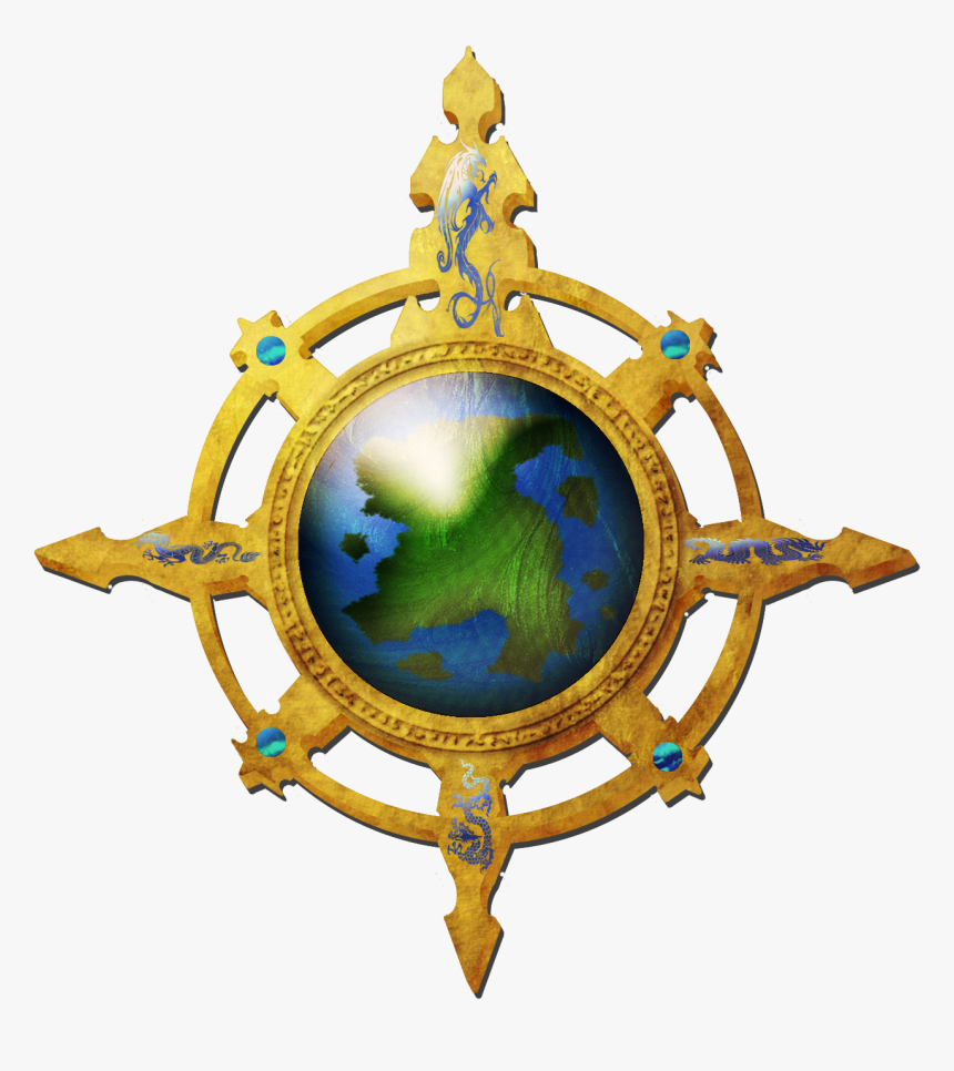 Fancy Compass Rose Picture Fantasy Compass Rose, HD Png Download, Transparent Png Image