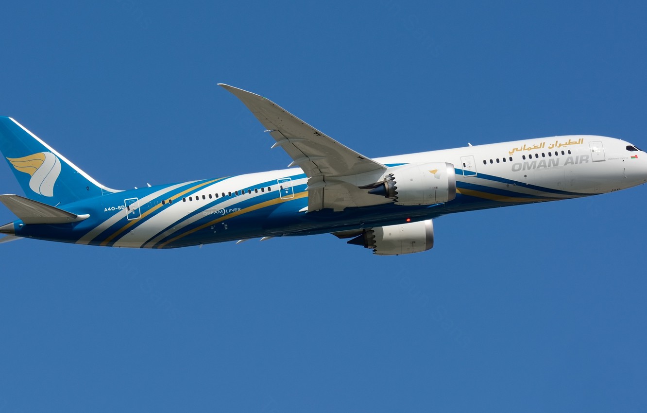 Wallpaper Boeing, Flight, Liner, Oman Air, 787 8 Image For Desktop, Section авиация