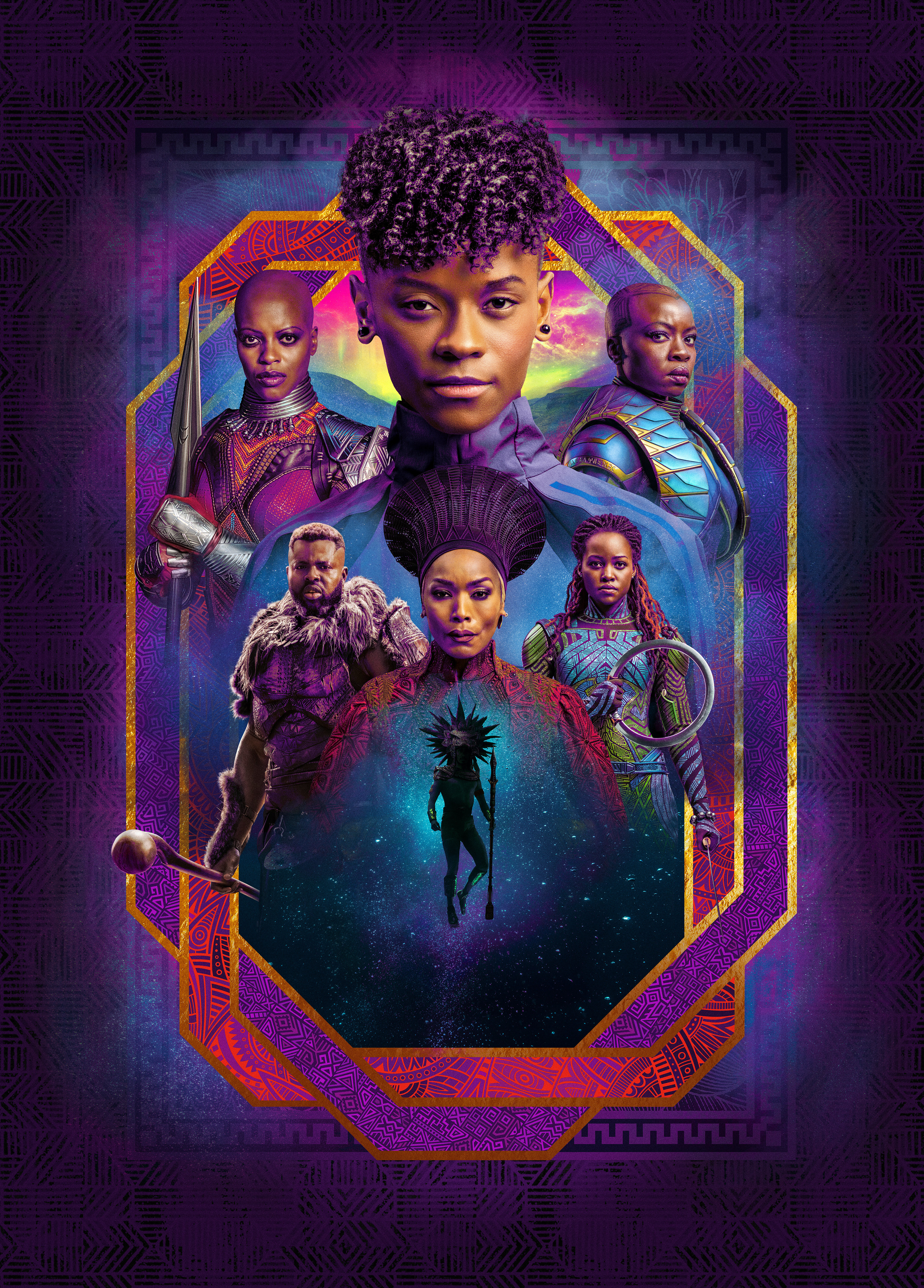 Black Panther: Wakanda Forever Wallpapers 4K, 2022 Movies, Marvel Comics, Angela Bassett, Movies,