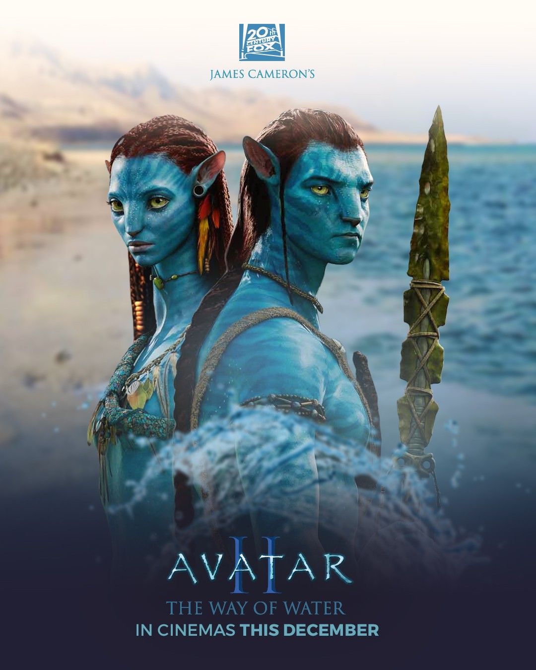 AVATAR II (Way of Water) Teaser Poster. Avatar, Movie posters design, Superhero movies