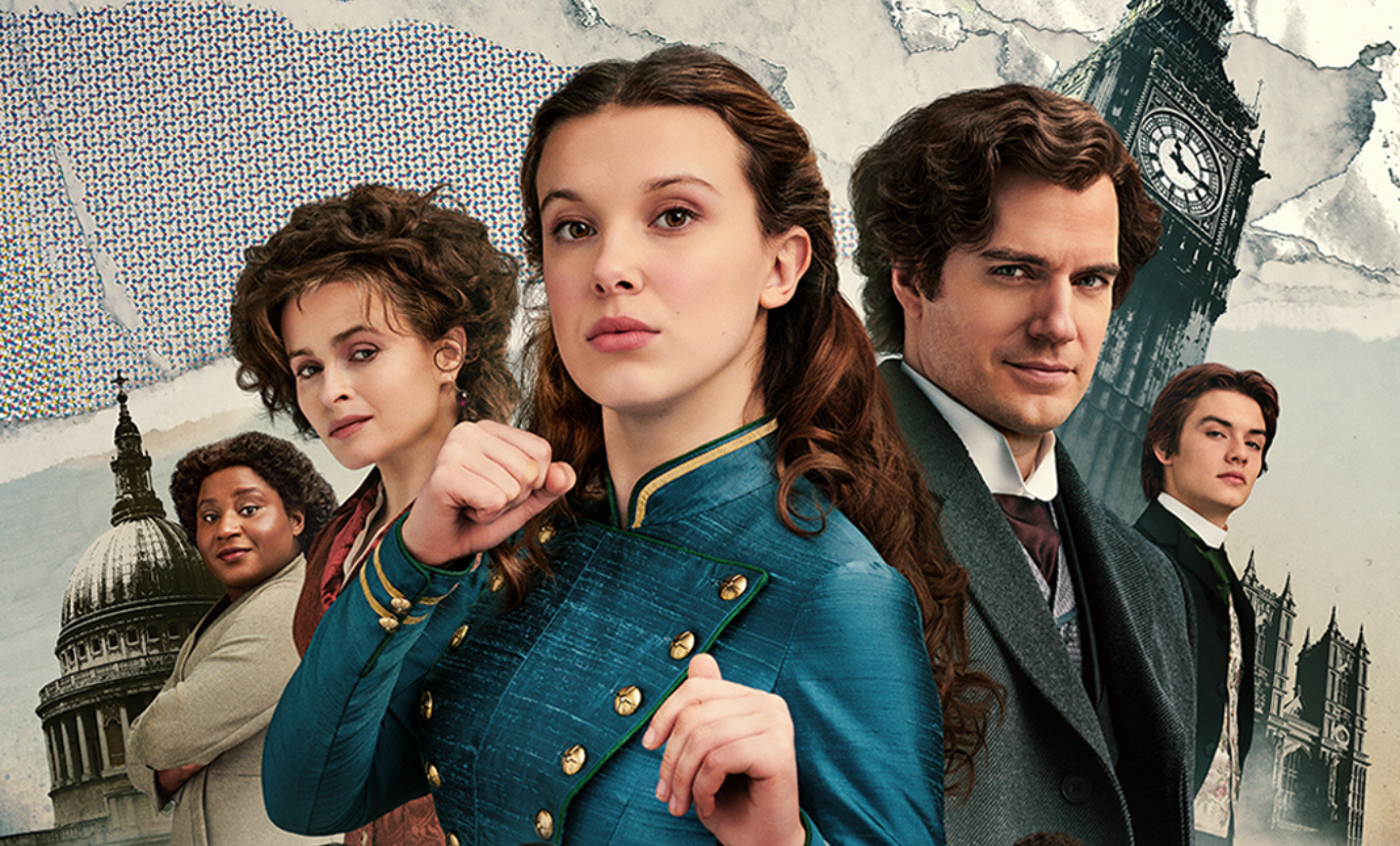 Millie Bobby Brown teams up with Henry Cavill to solve a case in the new 'Enola Holmes 2' trailer; watch