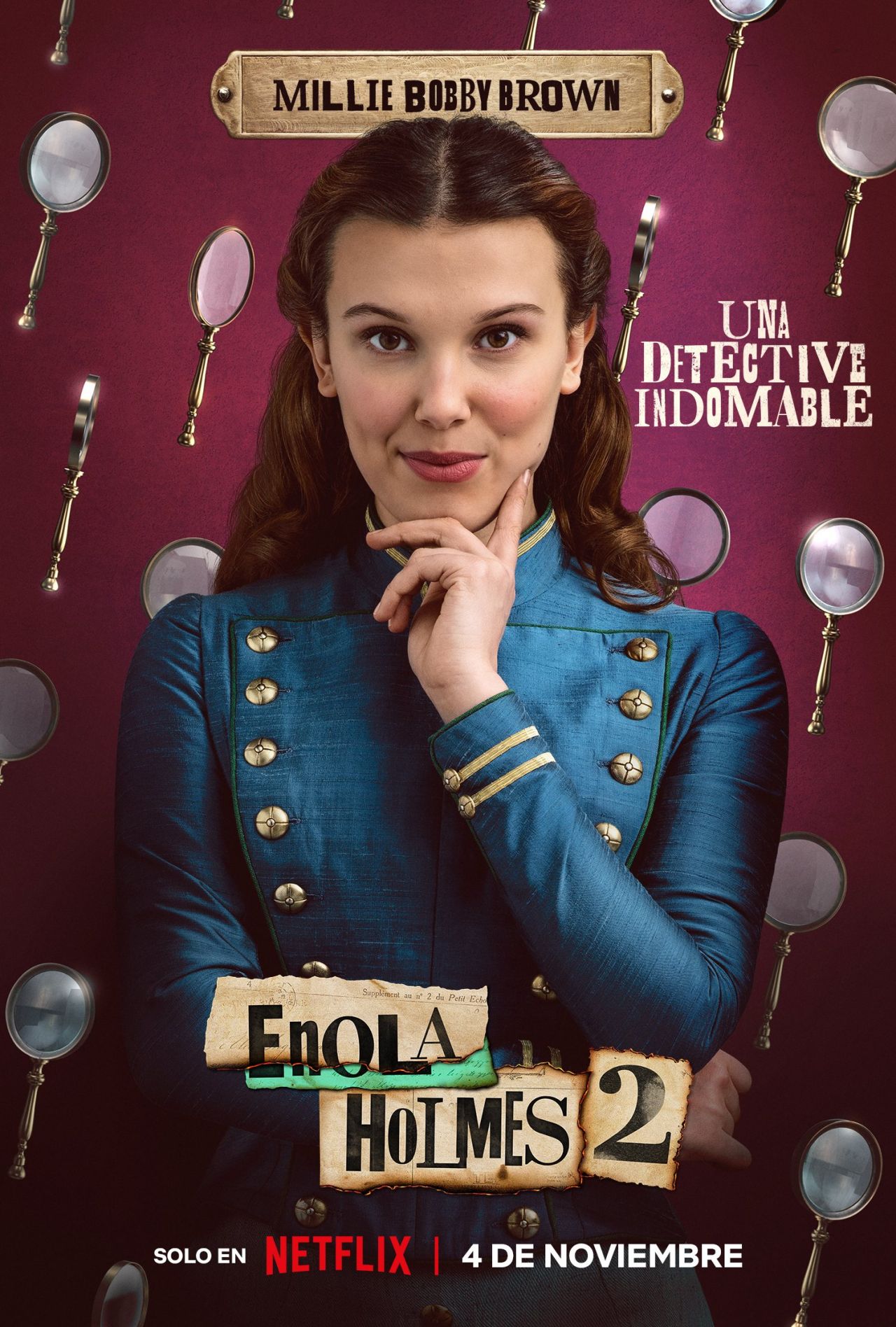 Millie Bobby Brown Holmes 2 New Poster and • CelebMafia