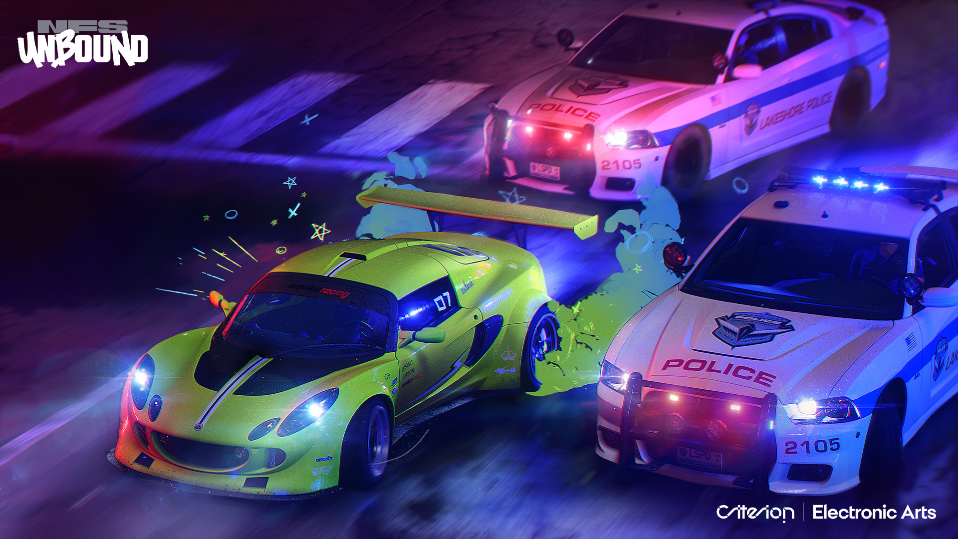 Gambling and police chases shown off in Need for Speed Unbound