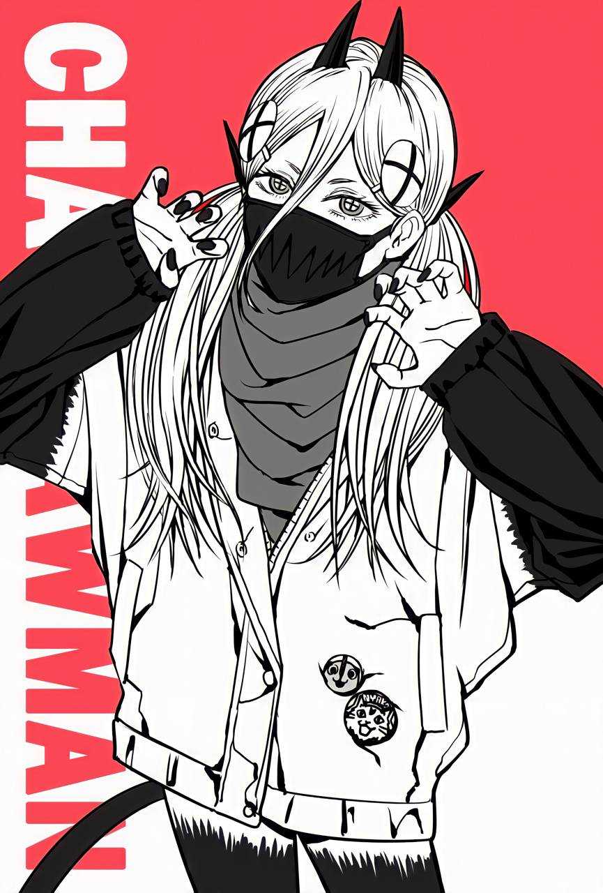 Chainsaw Man Characters 4K Phone iPhone Wallpaper #4641b