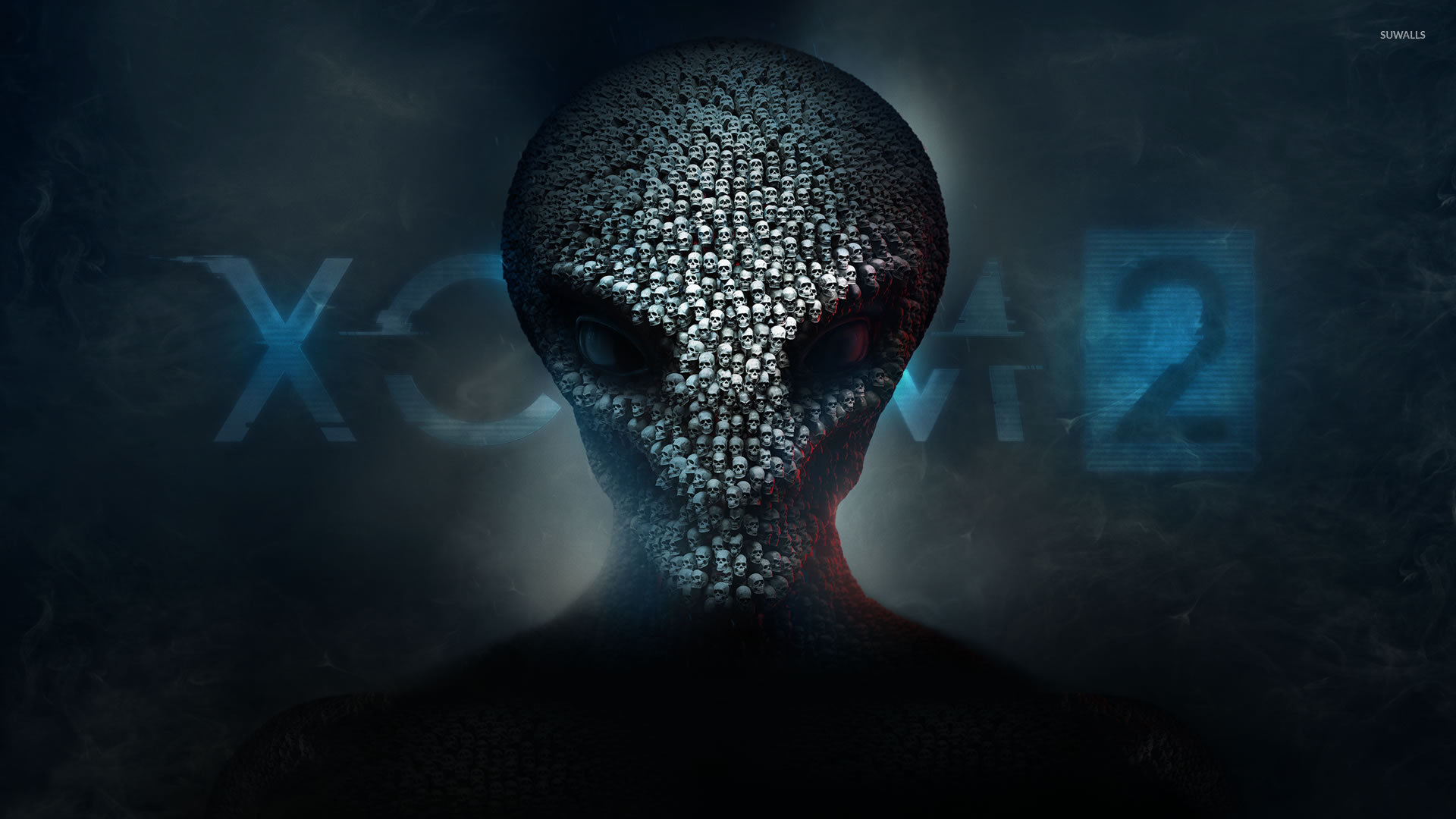Xcom Wallpaper Alien Head