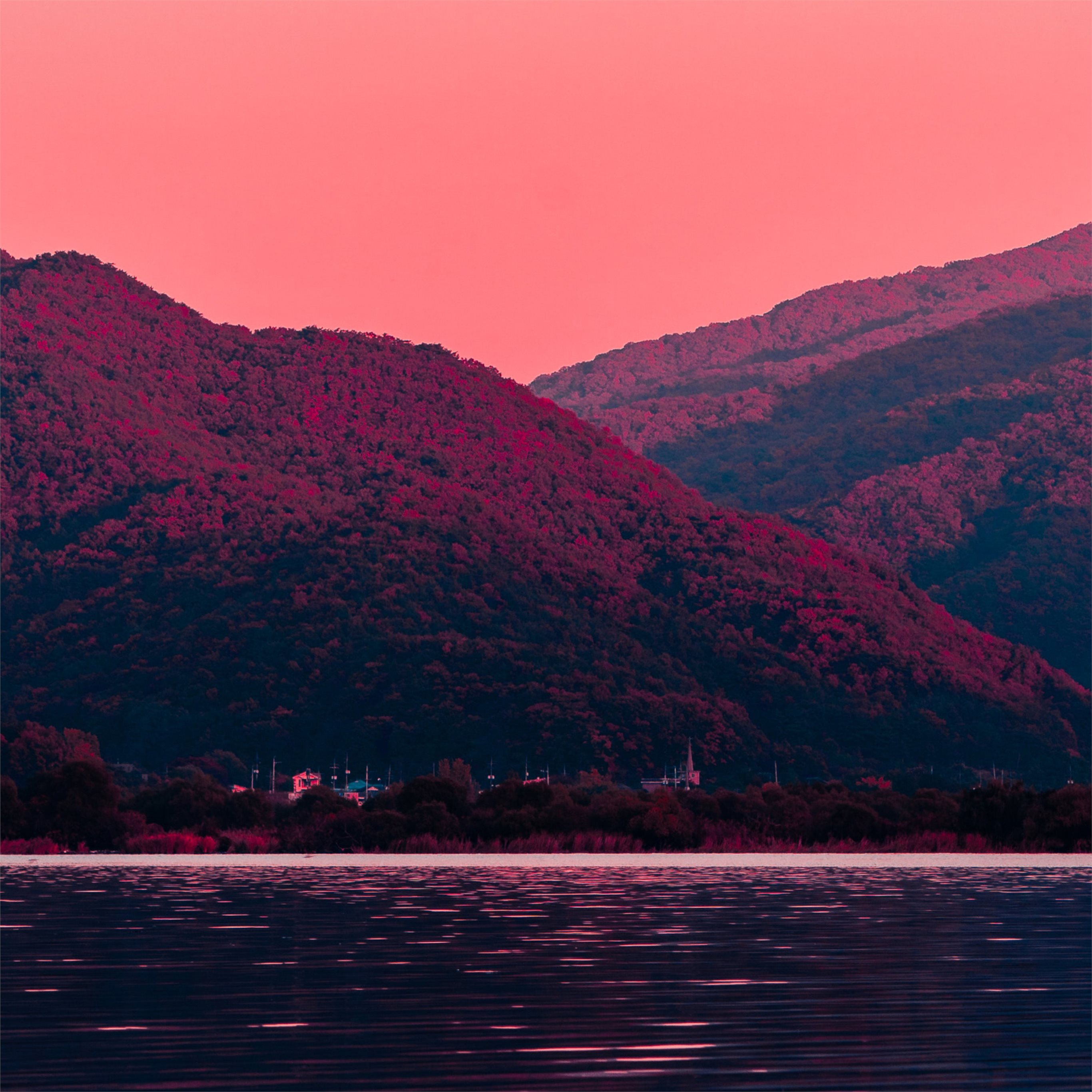 autumn landscape 4k iPad Air Wallpaper Free Download