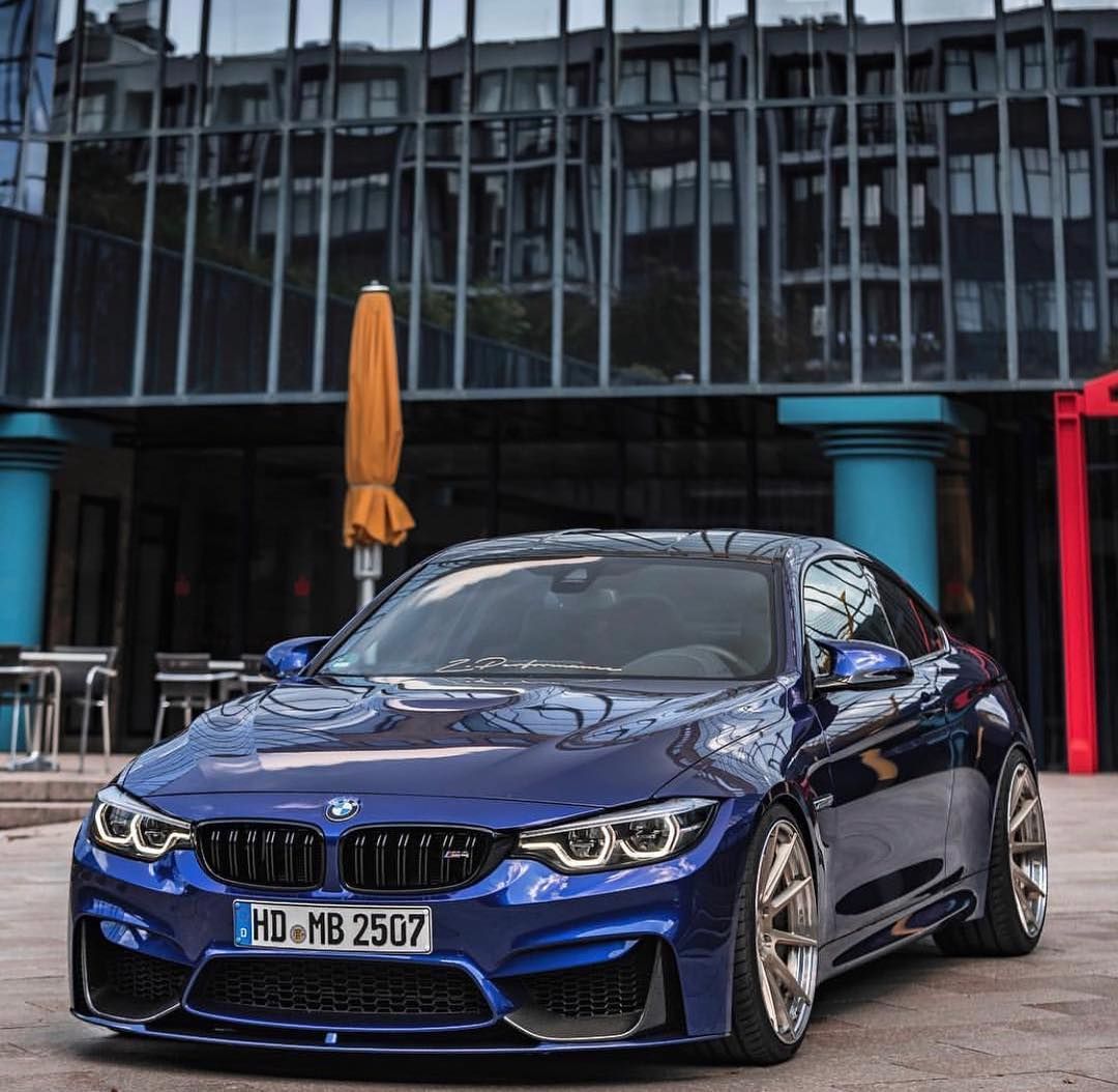 BMW F82 M4 in San Marino Blue. Bmw, Bmw sport, Bmw cars