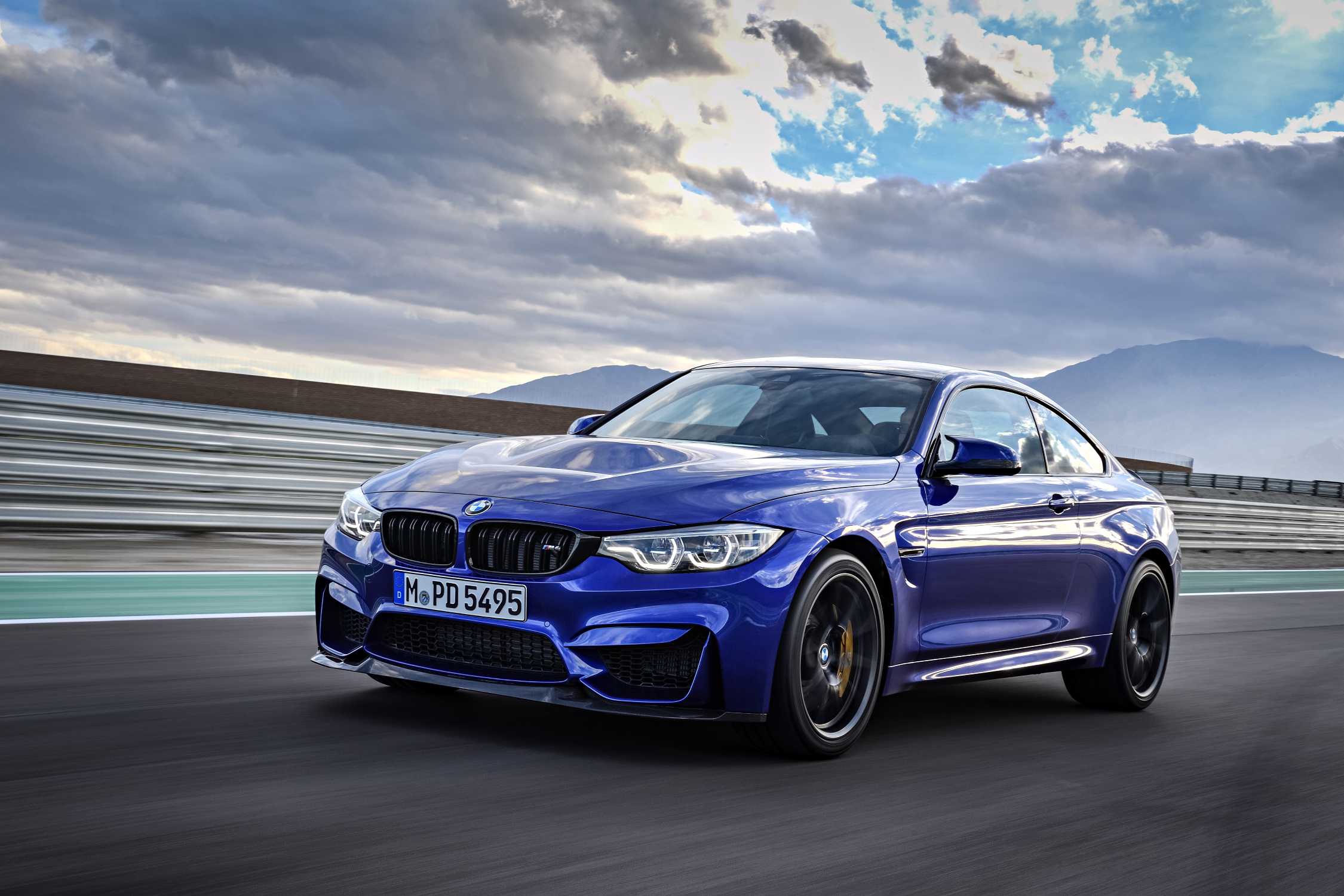 BMW M4 CS Marino Blue Metallic (05 2017)