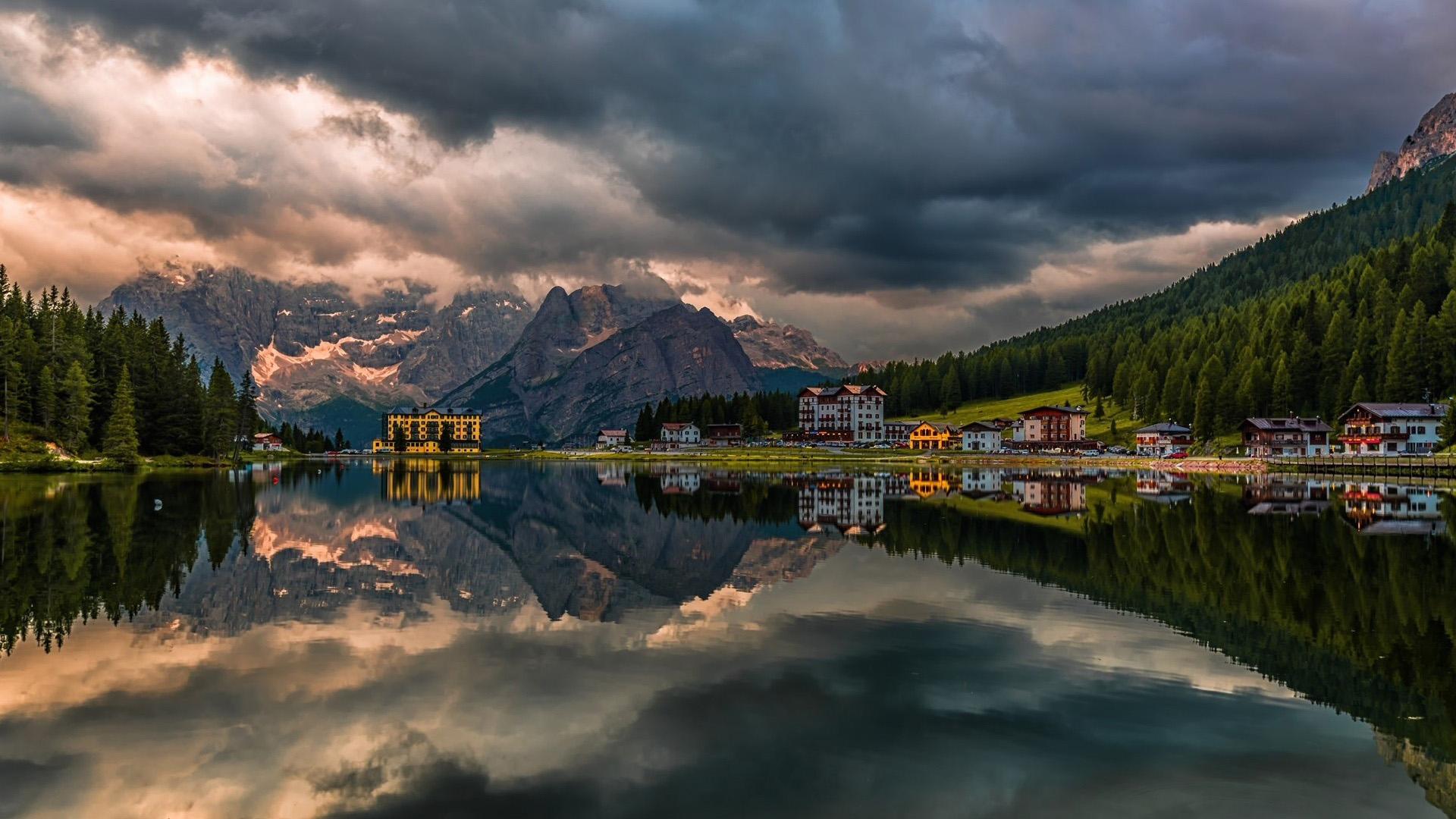 Misurina Lake HD Wallpaper and Background