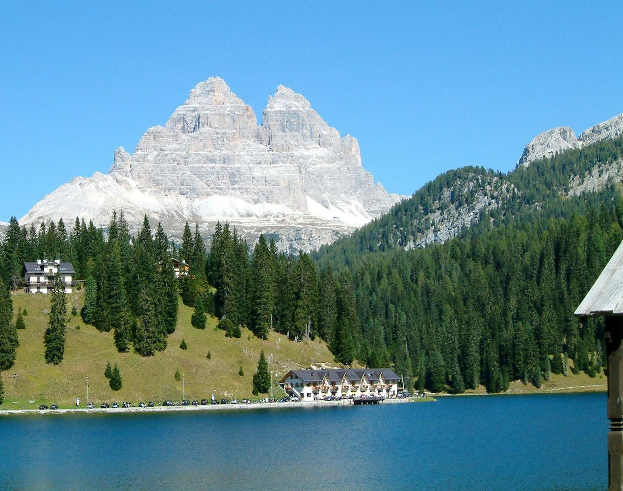 Lake Misurina, Photo, Diagrams & Topos