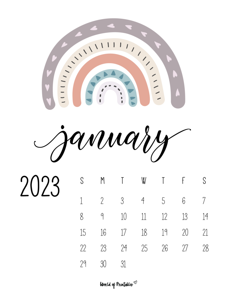 January 2023 Calendar Wallpapers - Wallpaper Cave