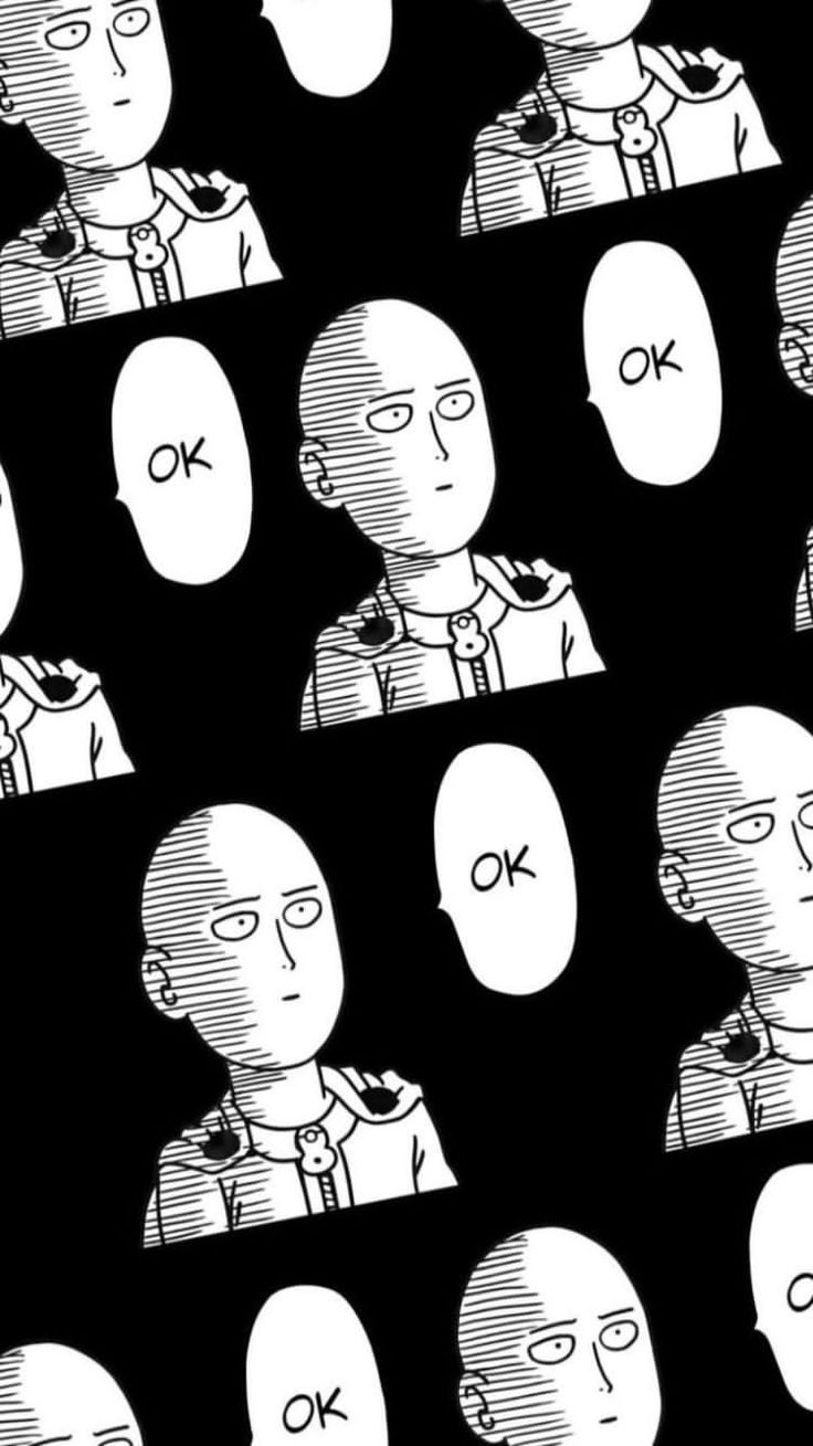One Punch Man Ok Wallpapers - Wallpaper Cave