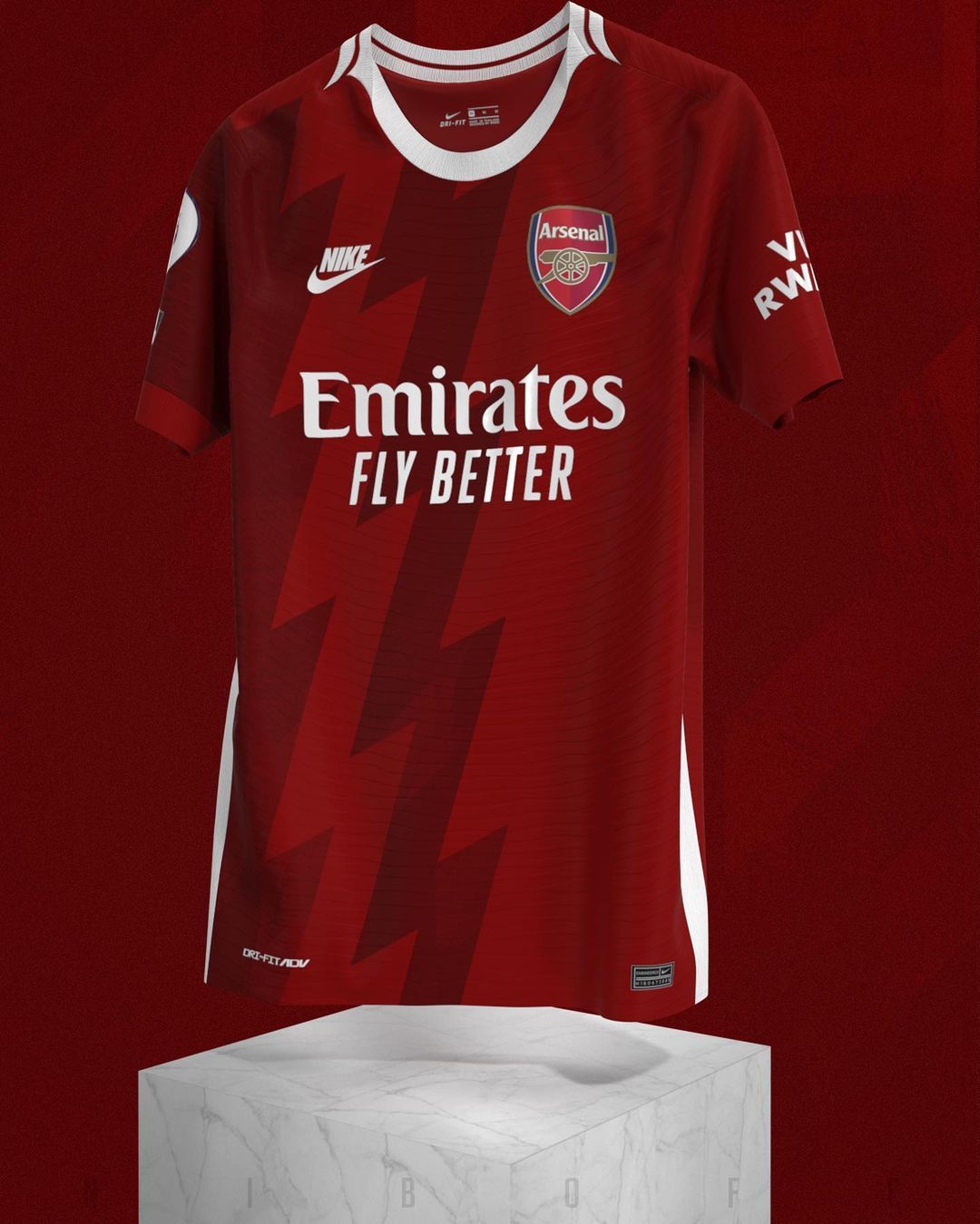 Sebastian on Instagram: “Arsenal 2022:23 Home Kit designed