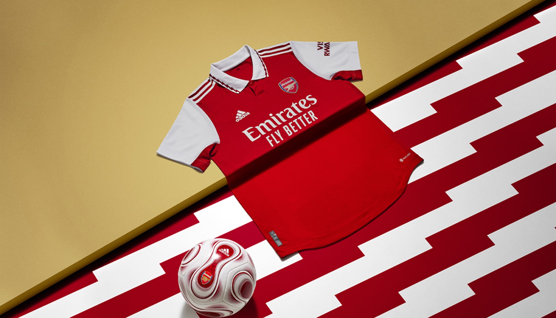 Adidas Reveal Arsenal 22 23 Home Shirt