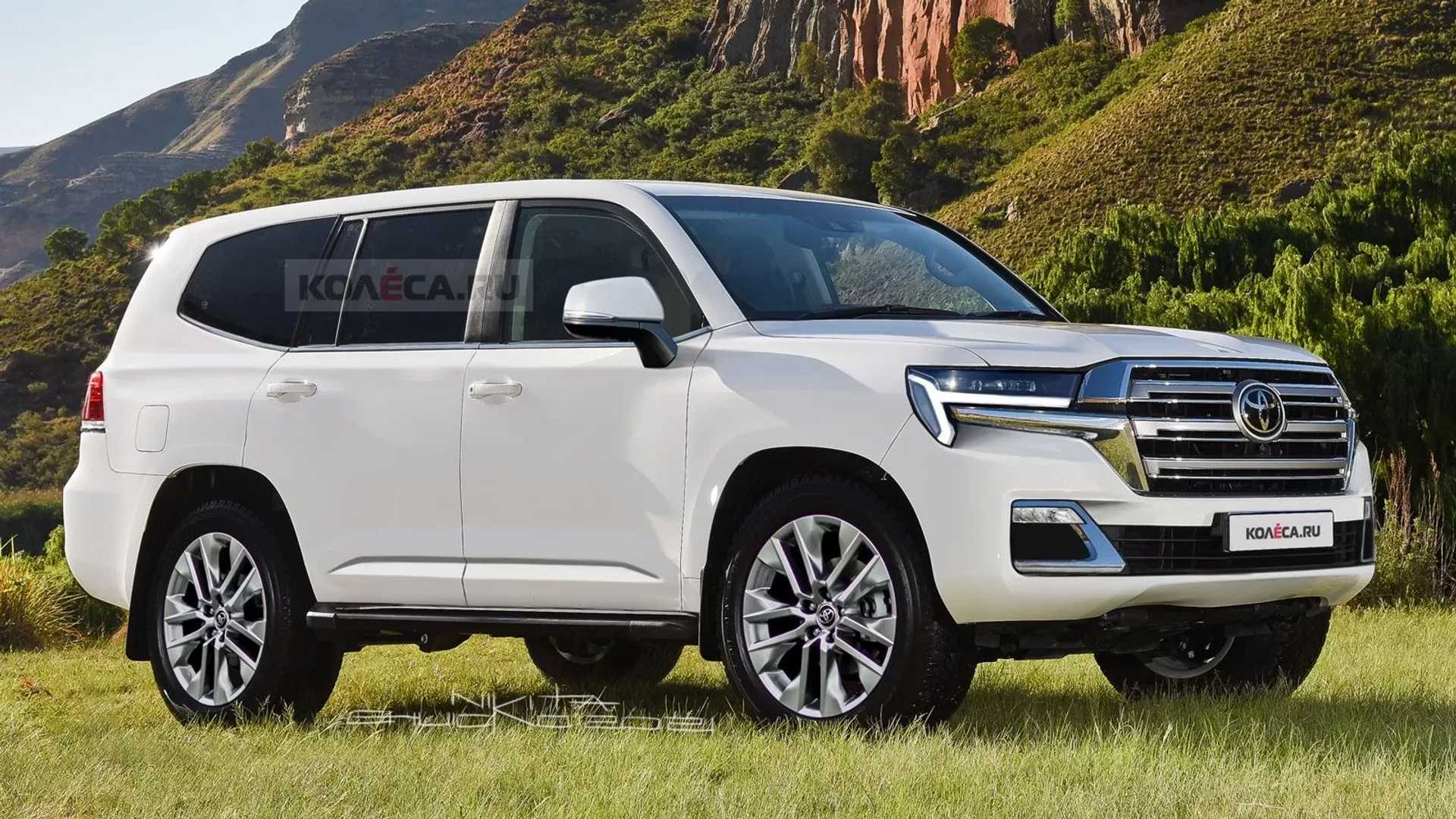 Next Gen Toyota Land Cruiser Rendered
