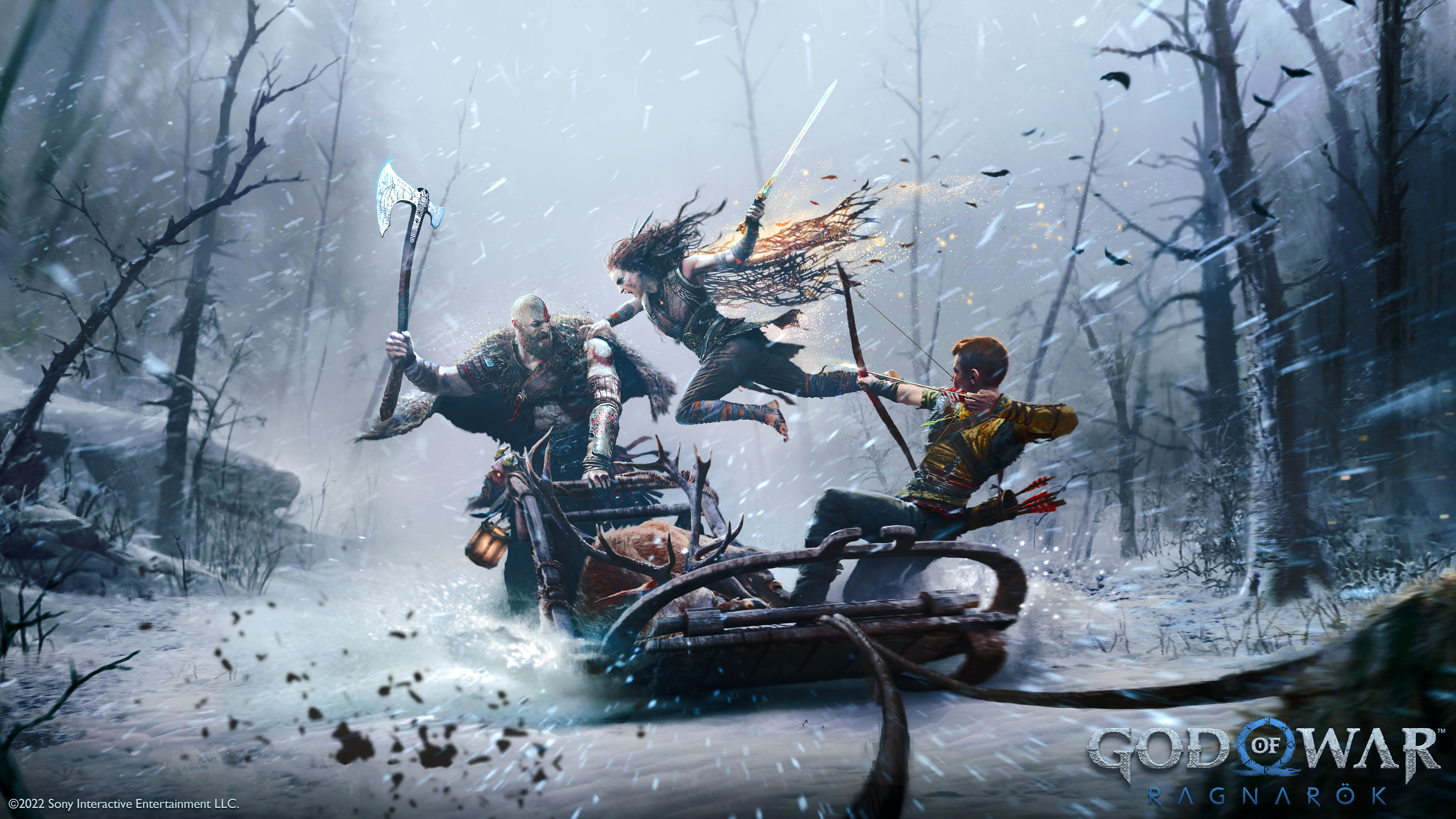 4K God of War: Ragnarök Wallpaper and Background Image