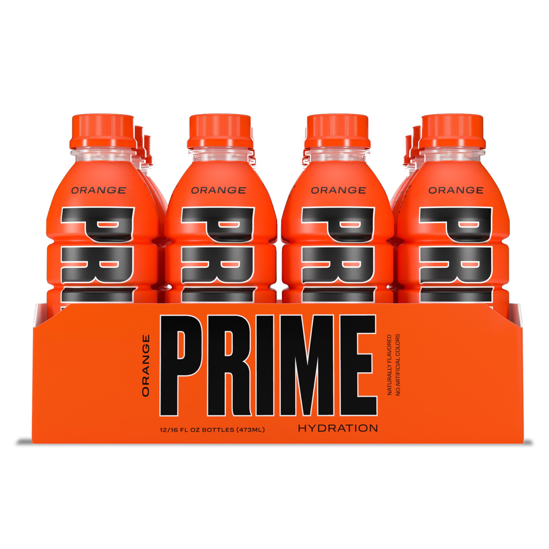 Prime Hydration with BCAA Blend for Muscle Recovery Grape (12 Drinks, 16.9 Fl Oz. Each)