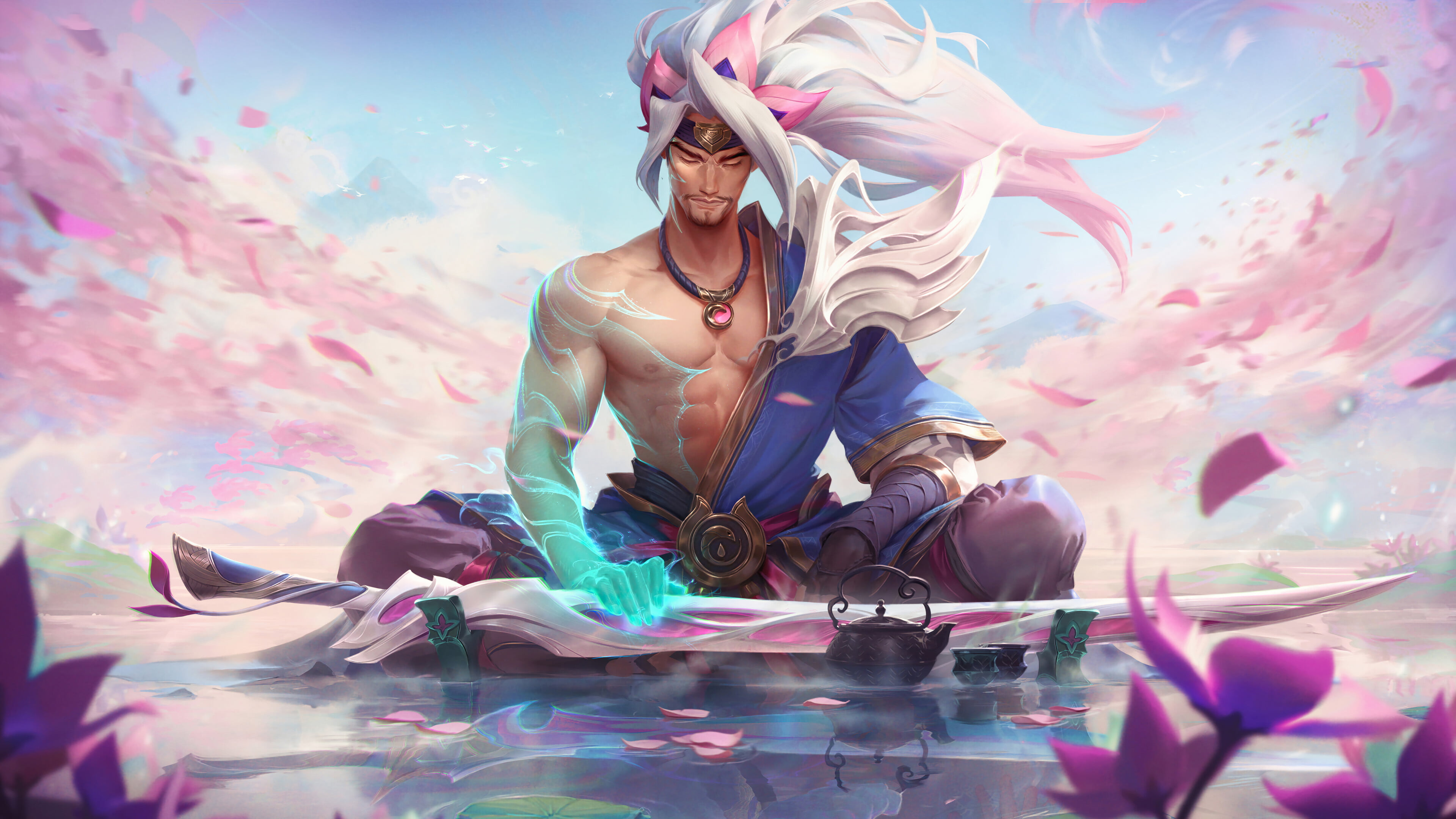 Spirit Blossom Wallpaper, Yasuo, Yasuo (League Of Legends), Riot Games By Wallpaper For You