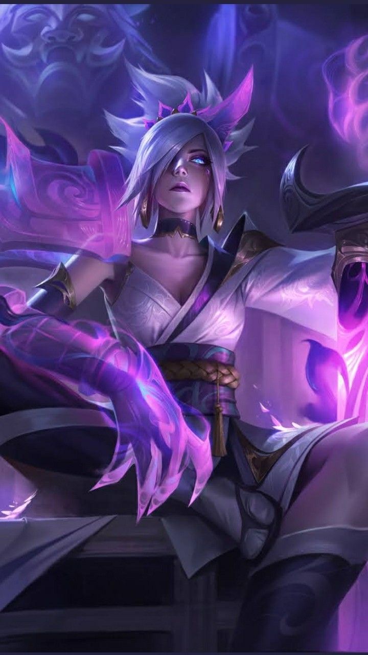 Spirit Blossom Riven Splash. Personagens de anime, Imagens de pinturas, Animes desconhecidos