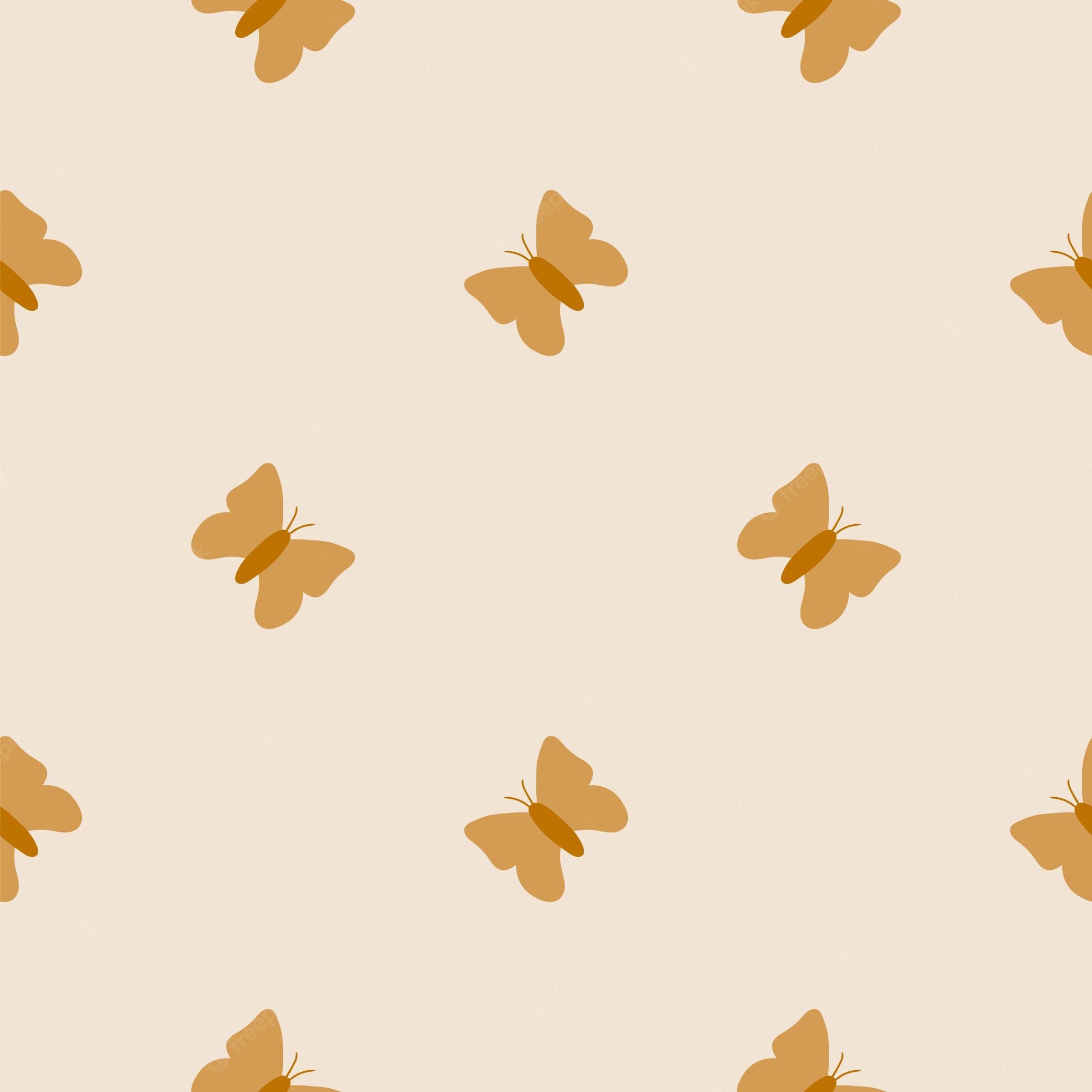 Pastel butterfly wallpaper Image. Free Vectors, & PSD