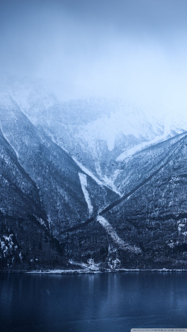 Norway Fjords Winter Landscape Ultra HD Desktop Background Wallpaper for 4K UHD TV, Widescreen & UltraWide Desktop & Laptop, Multi Display, Dual Monitor, Tablet