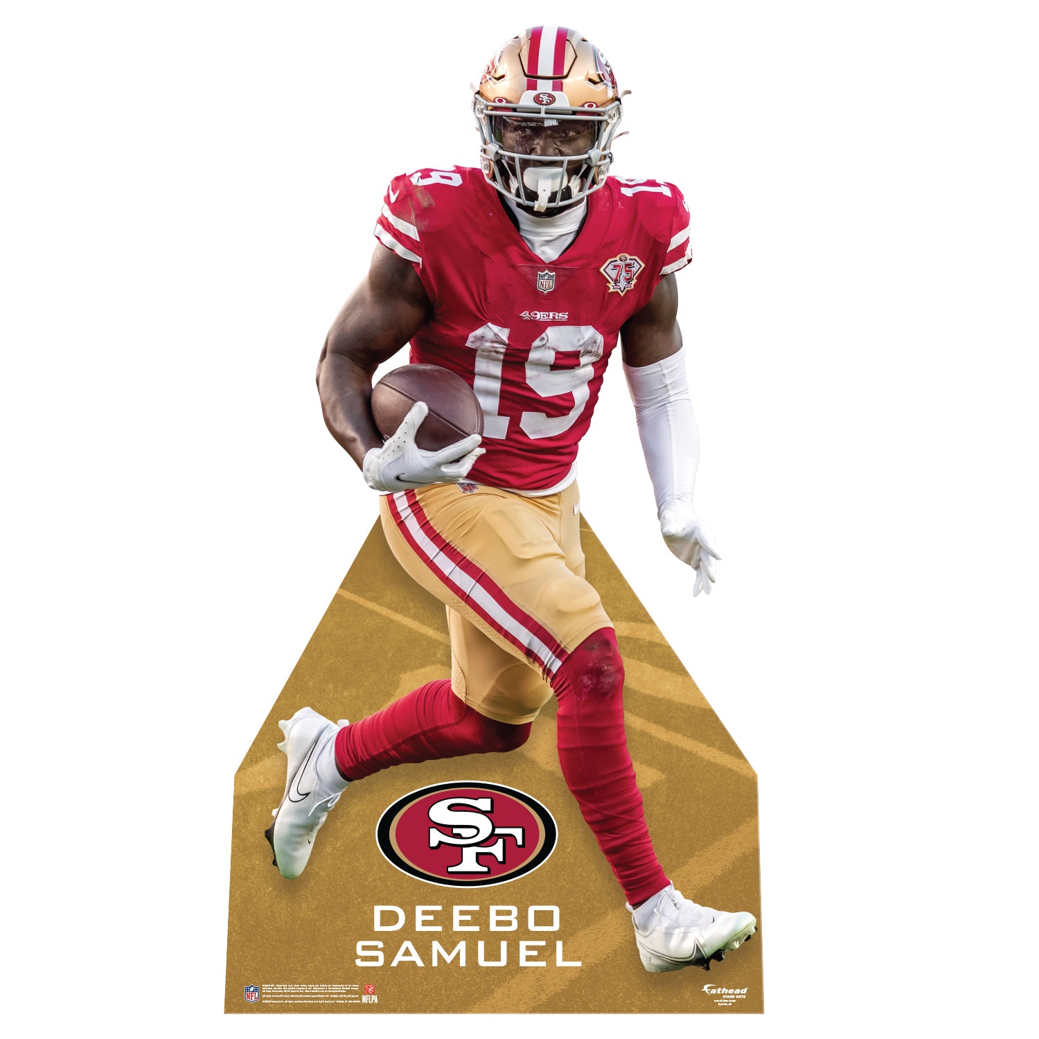 San Francisco 49ers: Deebo Samuel 2022 Life Size Foam Core Cutout