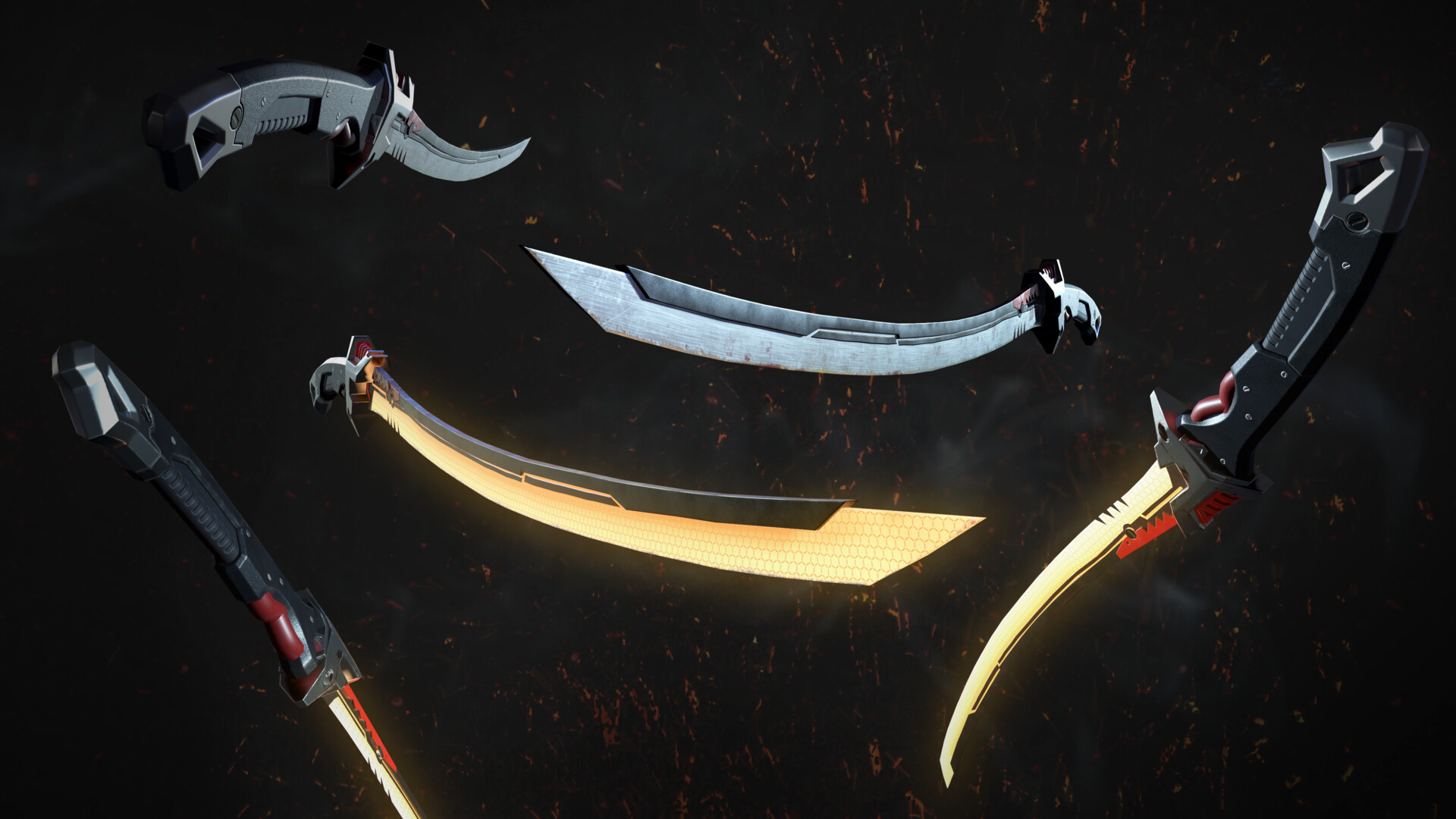 Sci Fi katana / futuristic sword (by existing concept)