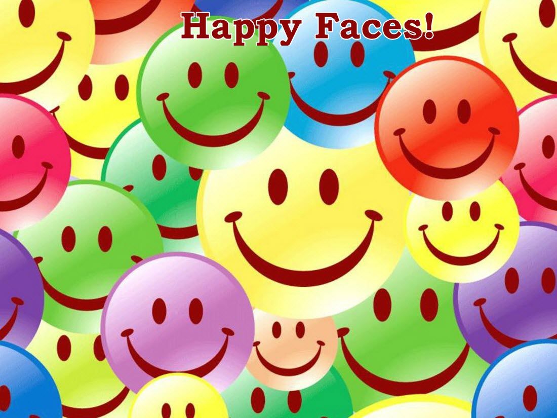 Happy Faces. Smiley, Emoji background, Just smile