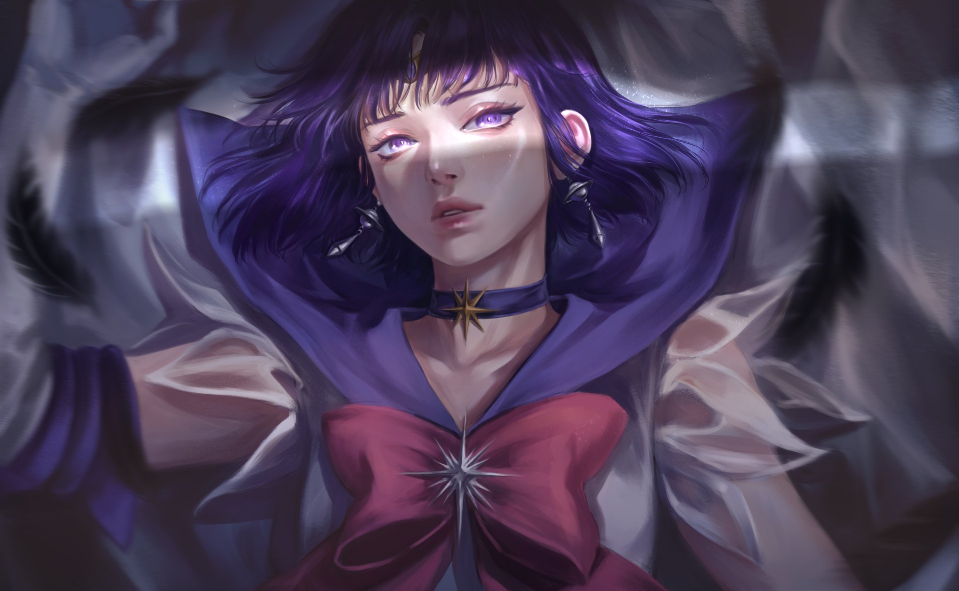 4K Sailor Saturn Wallpaper and Background Image