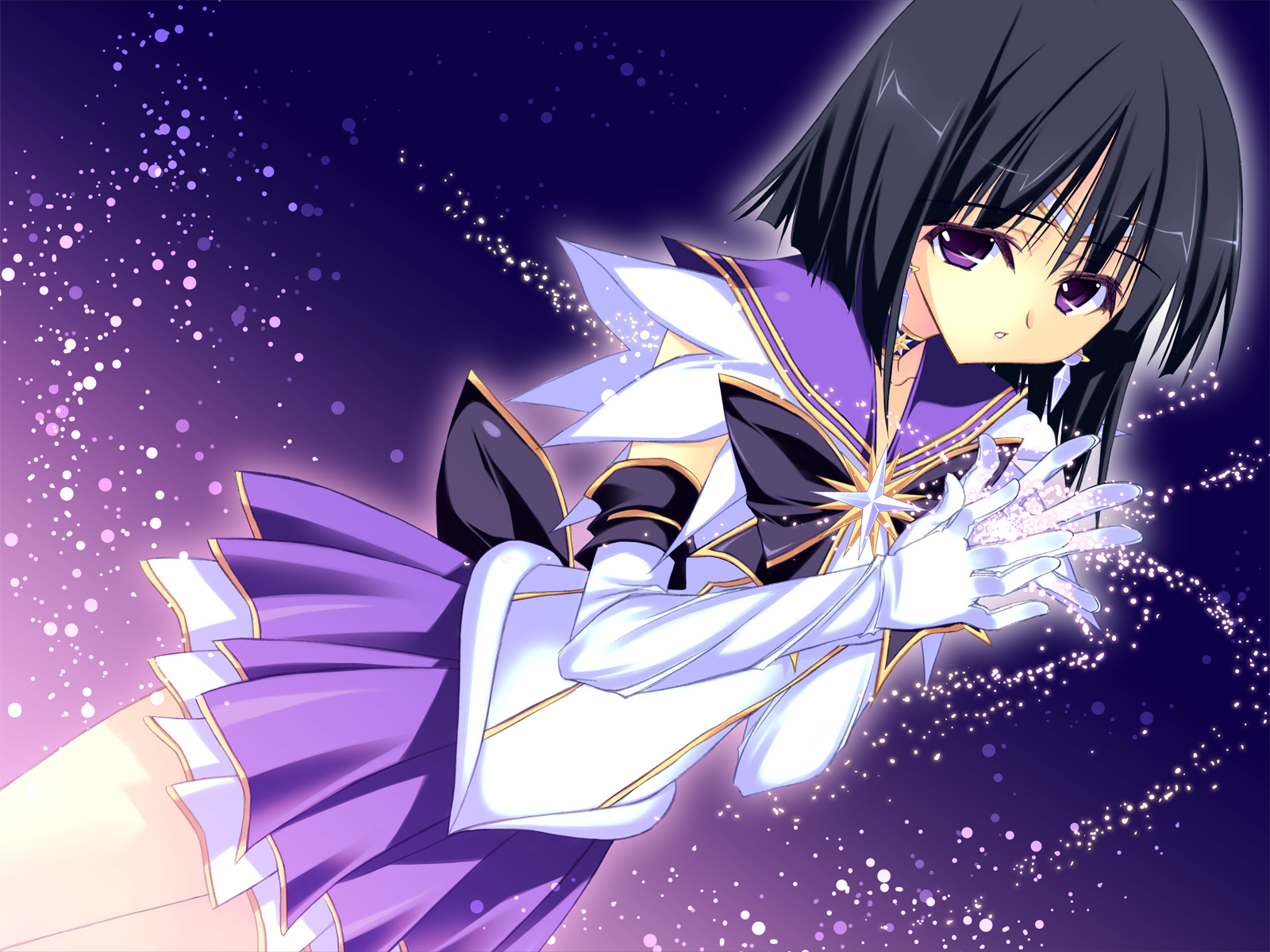 Sailor Saturn Moon Wallpaper