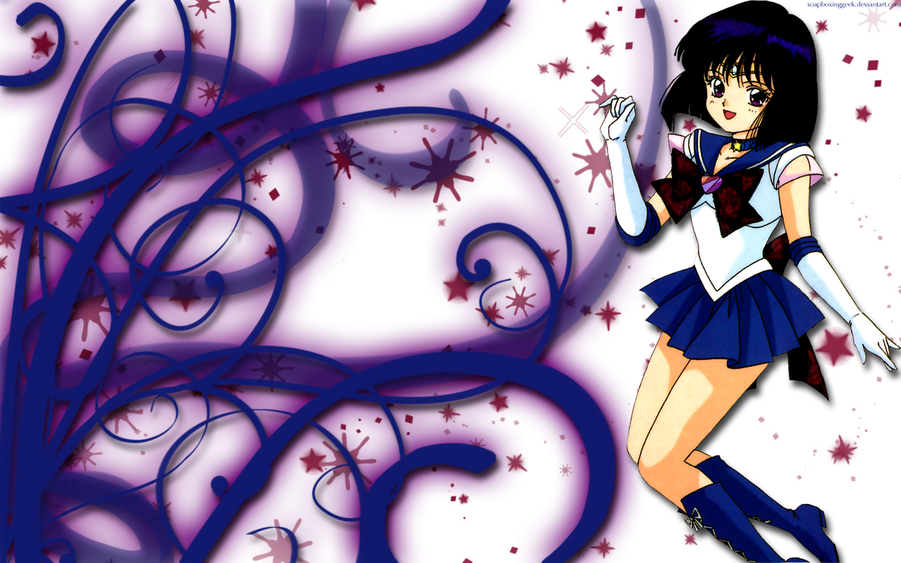 Sailor Saturn Hotaru Tomoe Wallpaper