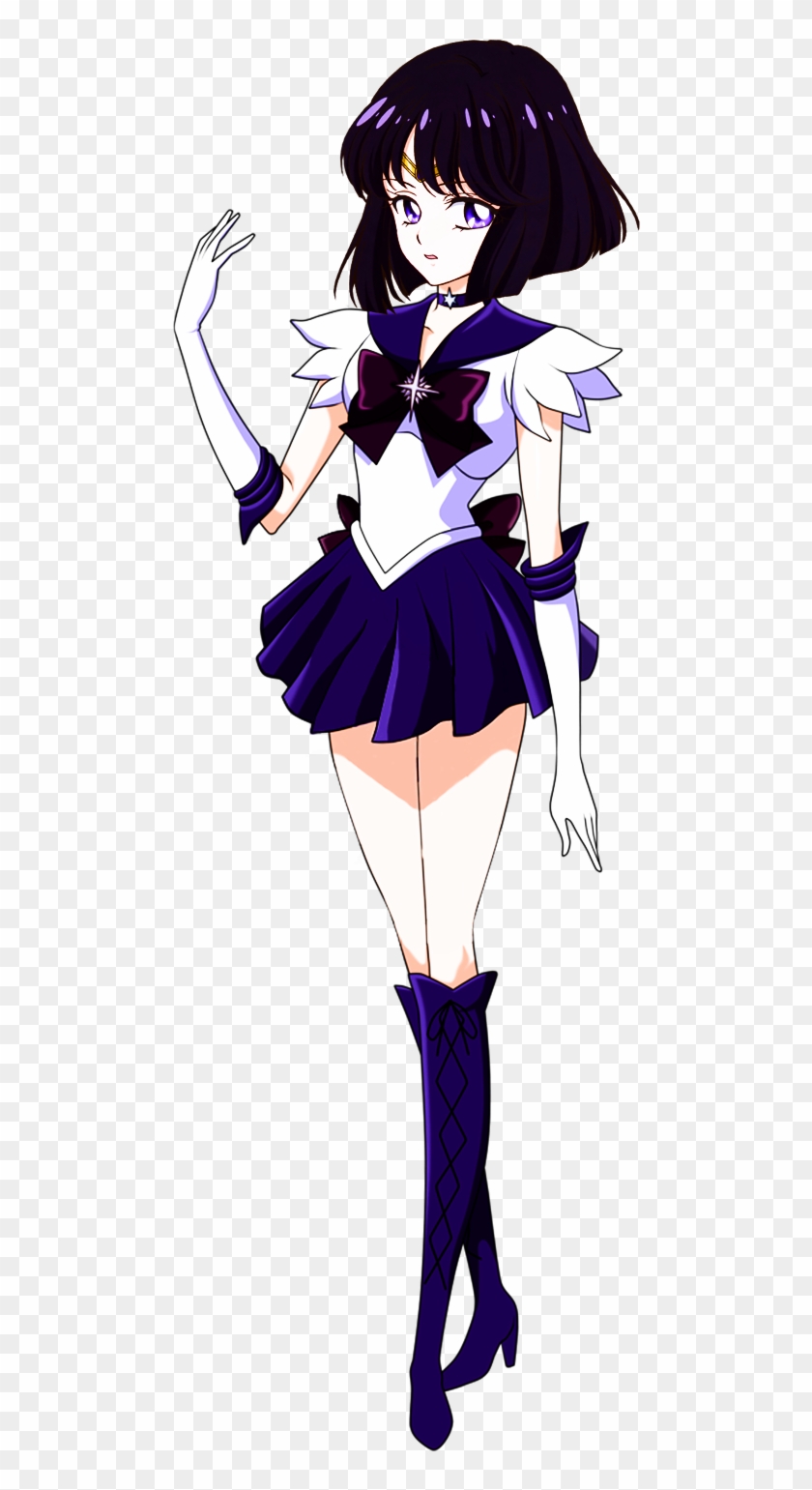 Sailor Saturn Render Moon Sailor Saturn Transparent PNG Clipart Image Download