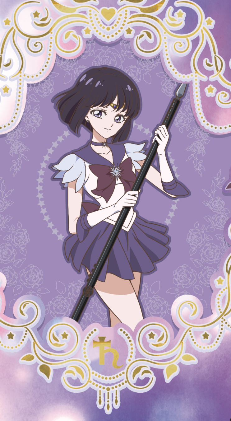 Sailor Saturn Crystal. Sailor saturn crystal, Sailor moon art, Sailor moon character