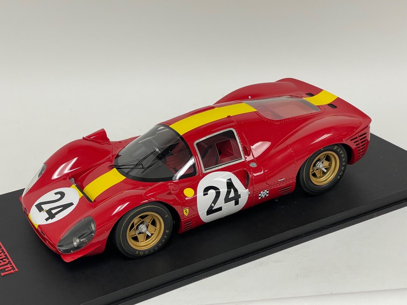 12 AB Models Ferrari 330 P4 Ferrari Third In1967 24 Hours Of LeMans Car