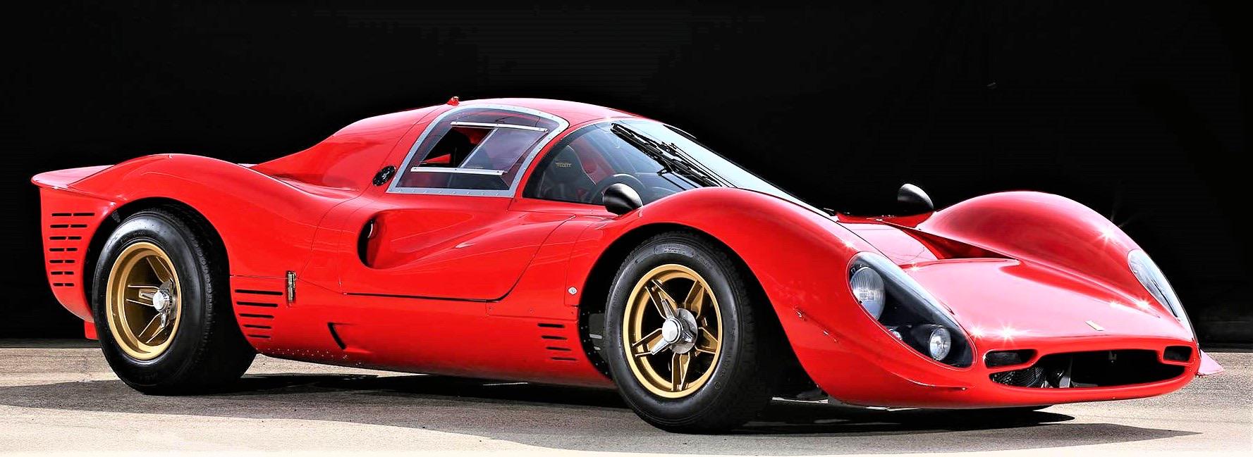 The Ferrari 330 a car that Ken Miles said If this were a beauty pageant, we just lost at the 1966 24 Hours of Le Mans