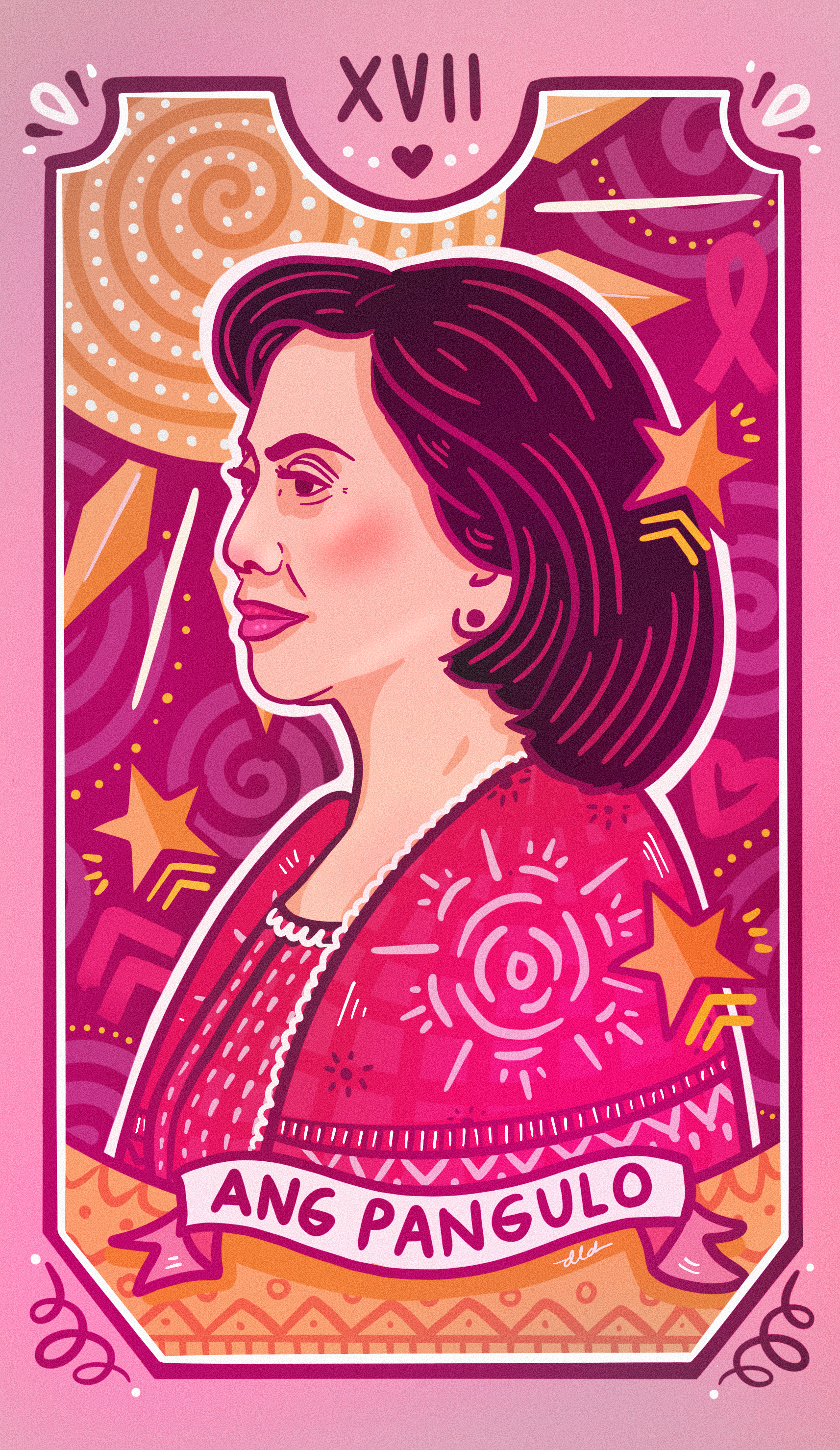 President Leni Robredo cutie ✨ (Art by Dianne Dequino; on ig)