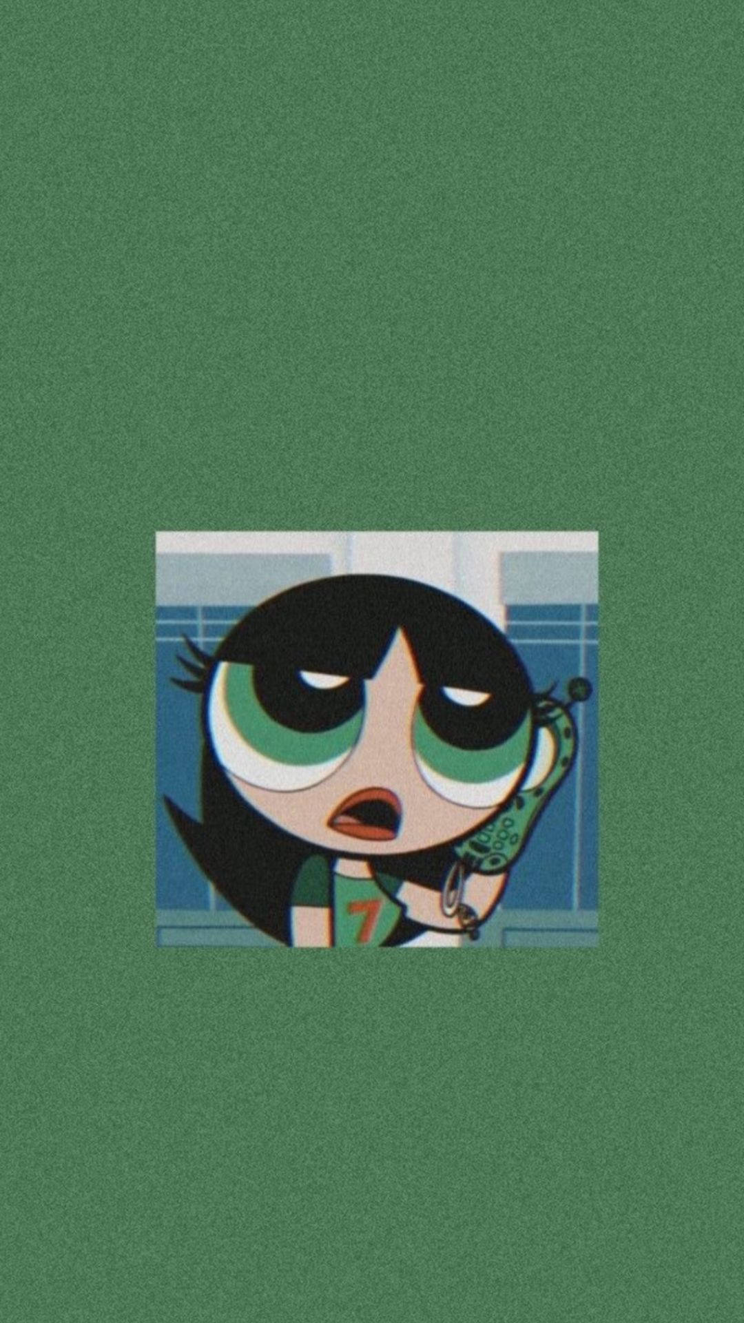 Download Powerpuff Girls' Buttercup Baddie Pfp Wallpaper