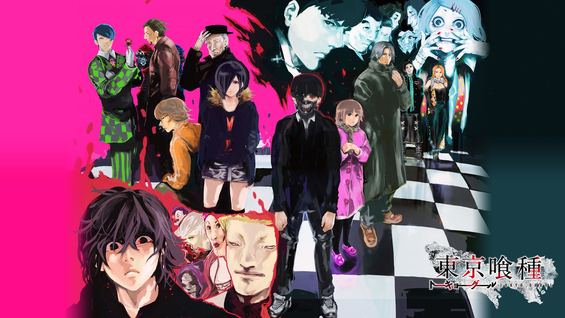 Tokyo Ghoul Nishiki Nishio Nico Renji Yomo Sheat CCG Playmat Mat Custom Free Bag