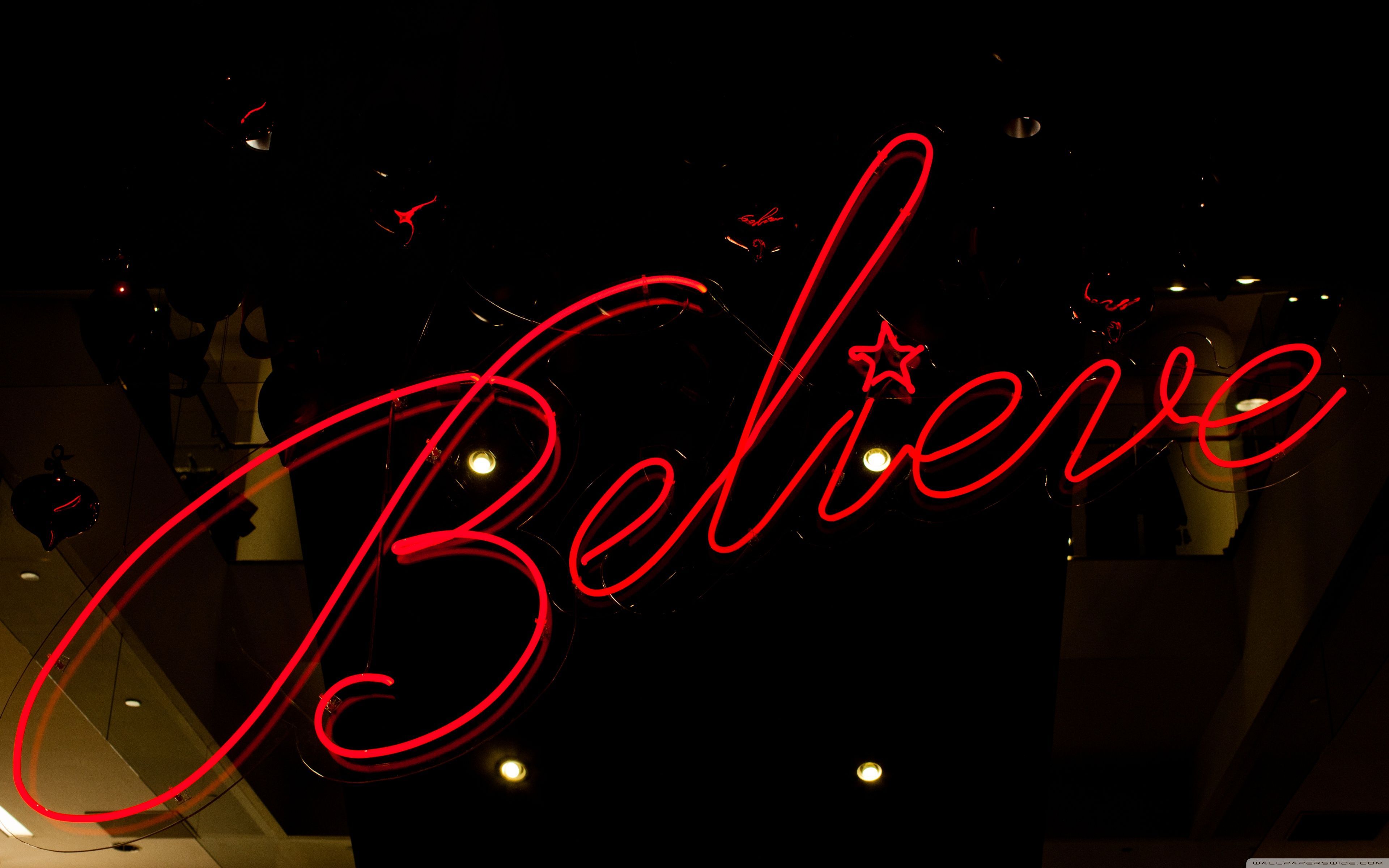 Believe Desktop Wallpaper