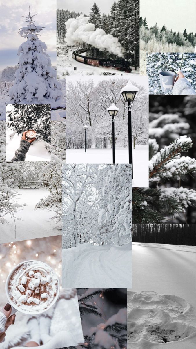 Winter aesthetic snow background picture cozy coffe. Рождественские обои, Зимние картинки, Рождественские картинки