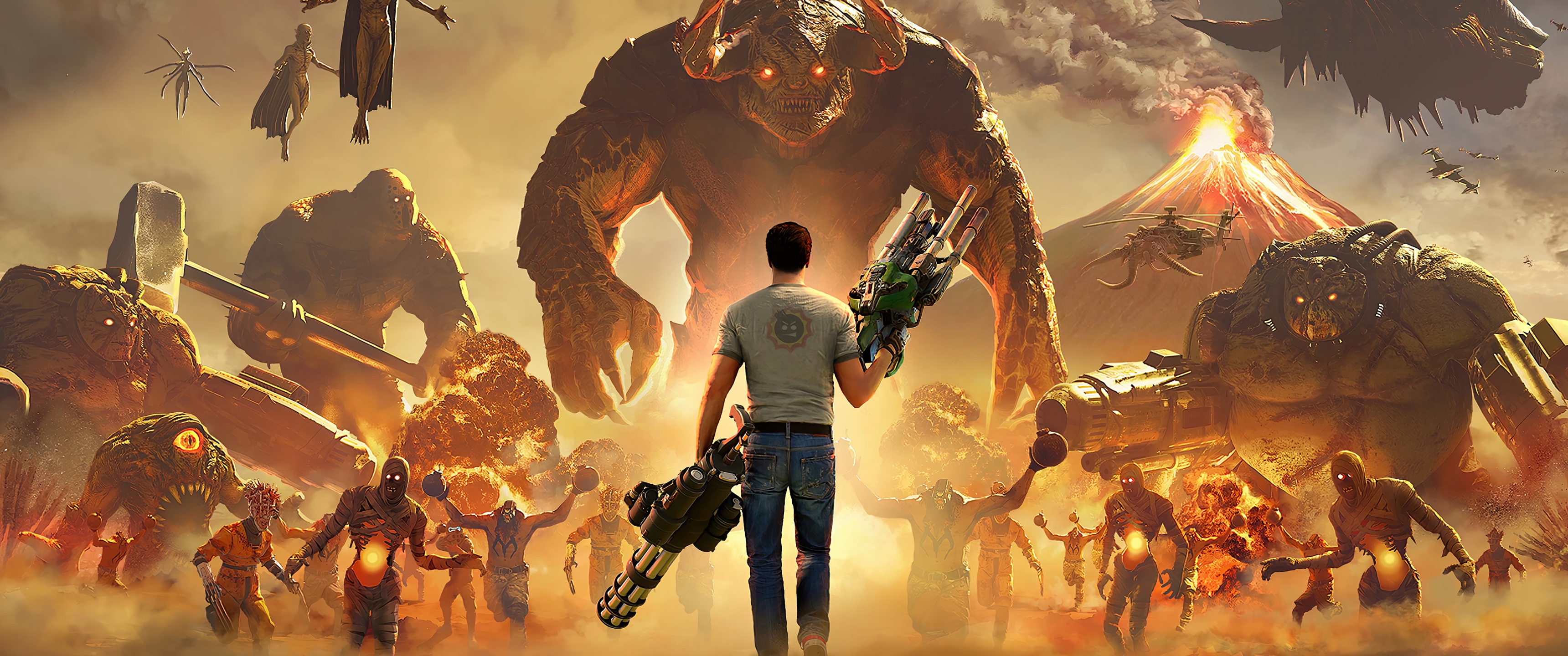 Serious Sam 4 Wallpaper 4K, 2020 Games, PC Games, Linux Games, Mac Games, Games