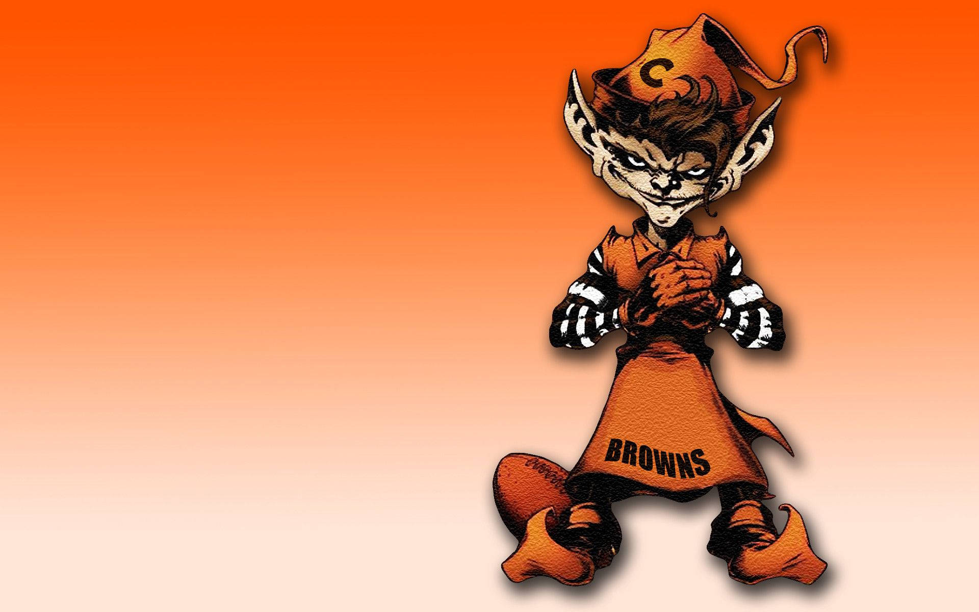 Download Cleveland Browns' Mascot Wallpaper