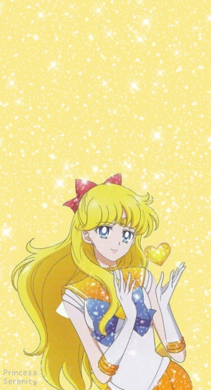 ♡Sailor Venus♡. Sailor moon wallpaper, Sailor venus, Sailor moon aesthetic