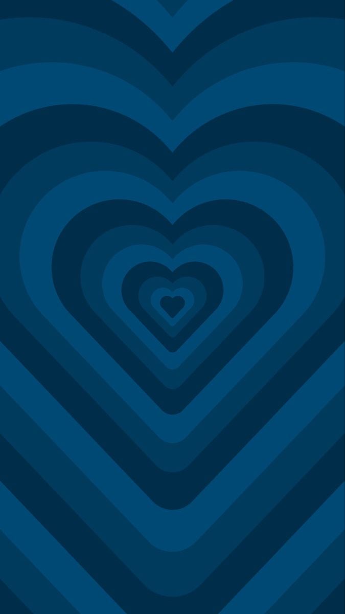 Danish Pastel  Aesthetic Background Blue Heart Wallpaper Download  MobCup
